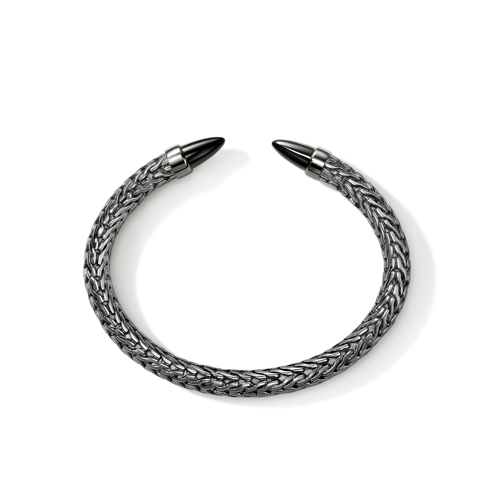 Spear 50 Flex Cuff, Dark Silver, Black Onyx|CBS987961BRDBON sold by John Hardy product image thumbnail 5