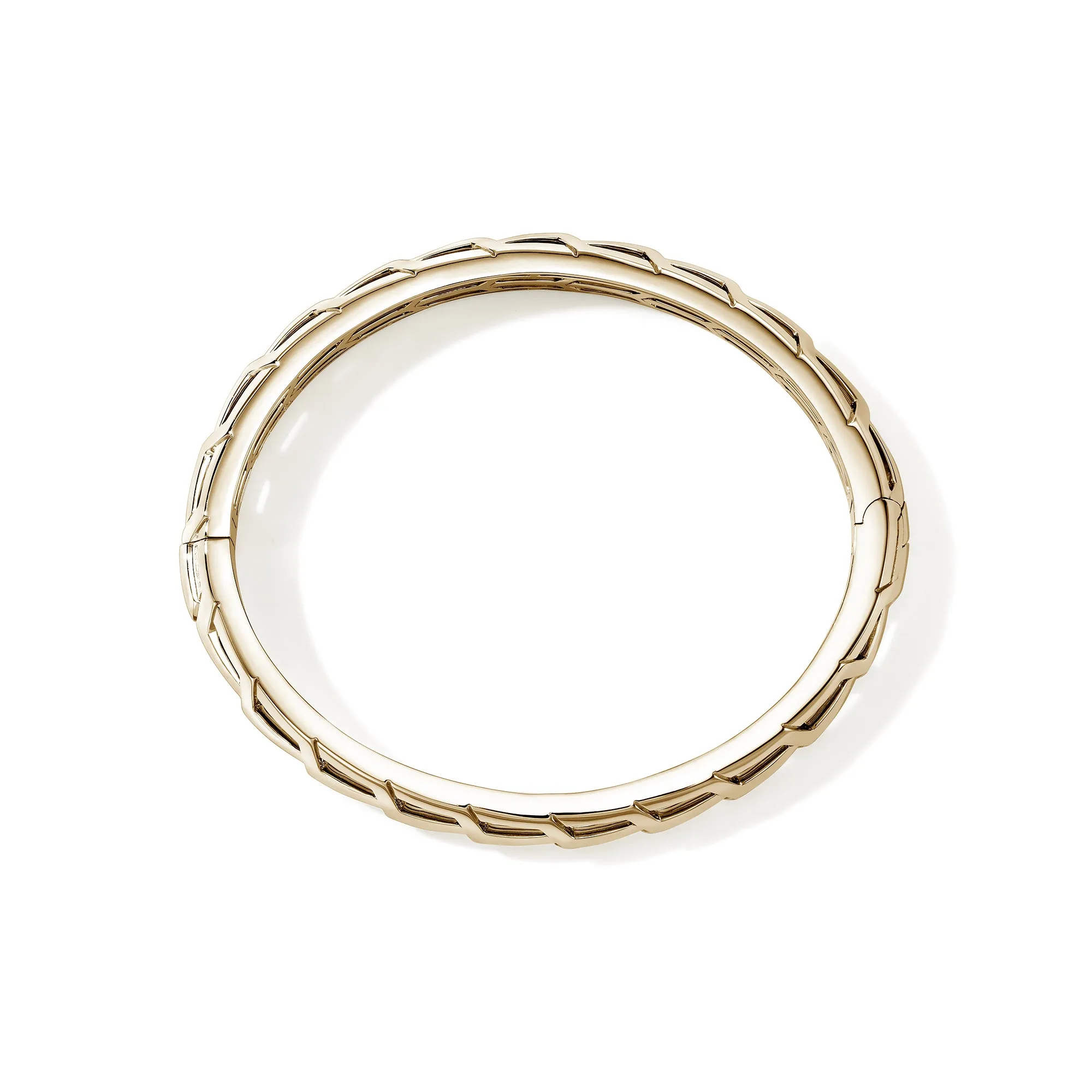 Icon 50 Hinged Bangle, Gold|BGG98754 sold by John Hardy product image thumbnail 5