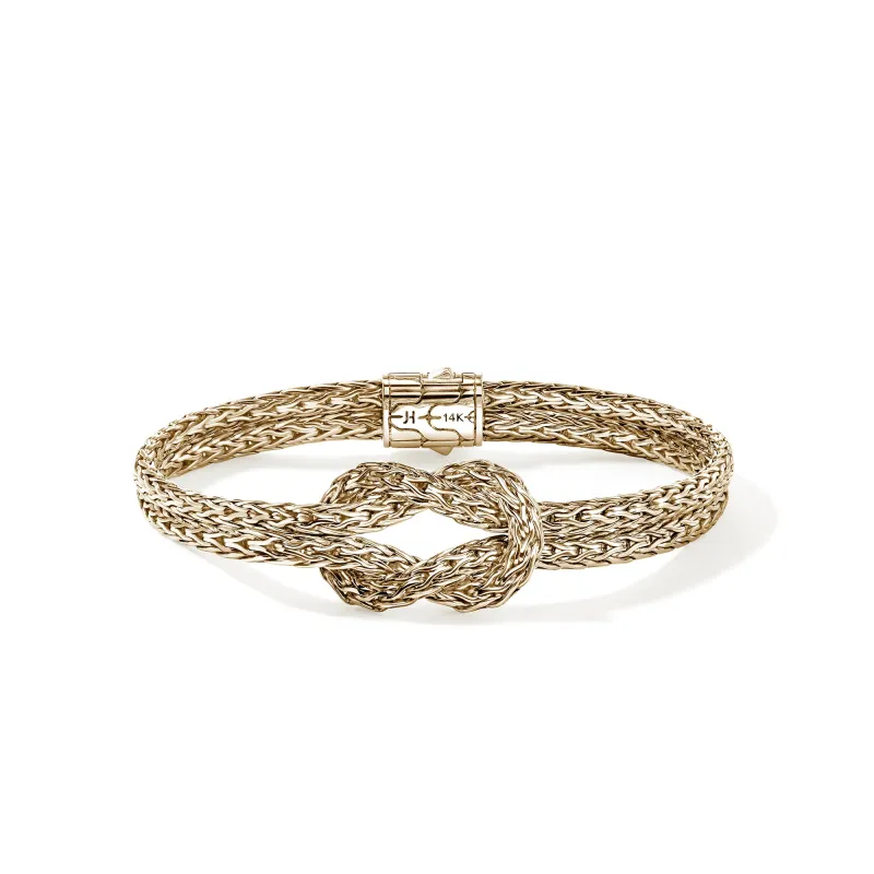 Love Knot Bracelet, Gold, 7MM|BUGG900989 sold by John Hardy