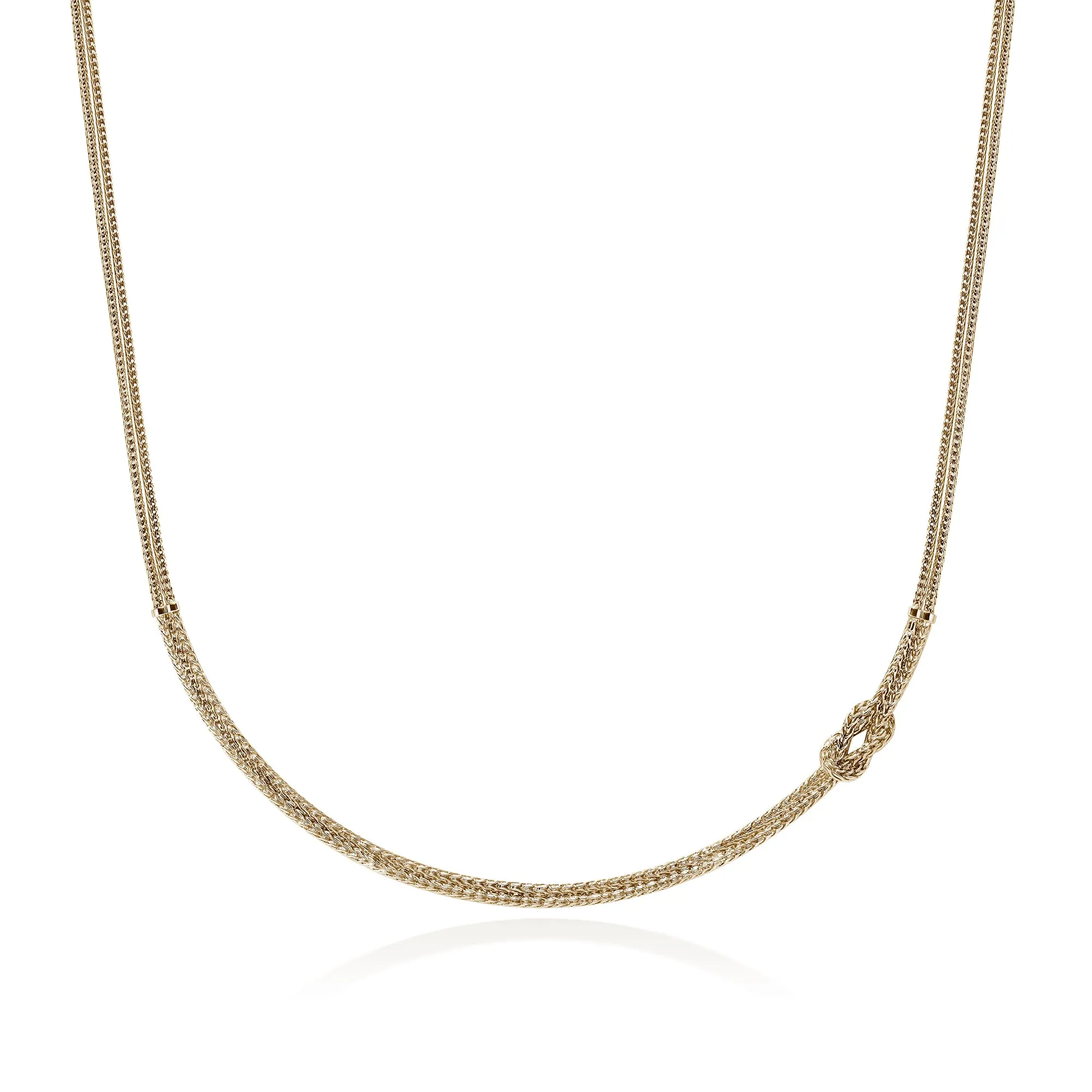 Love Knot Necklace, Gold, Diamonds|NGGX987572DI sold by John Hardy product image thumbnail 3