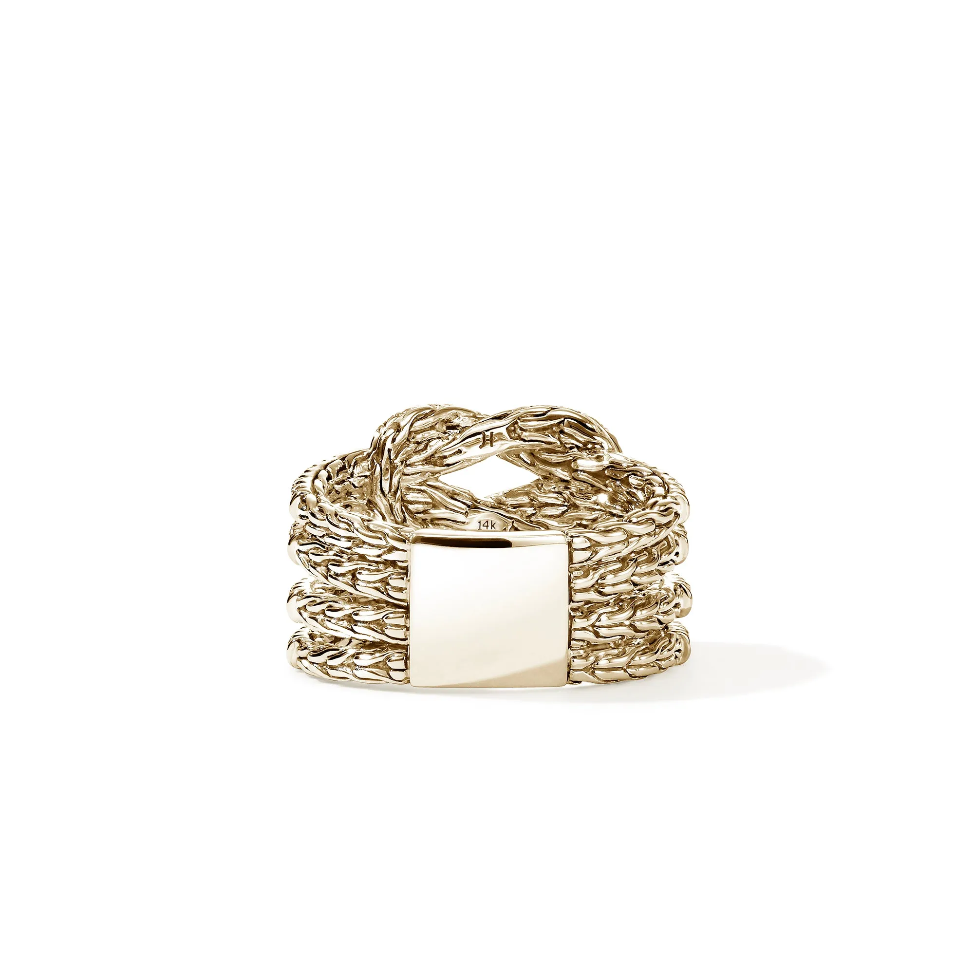 Love Knot Ring, Gold, Diamonds|RGGX987592DI sold by John Hardy product image thumbnail 3