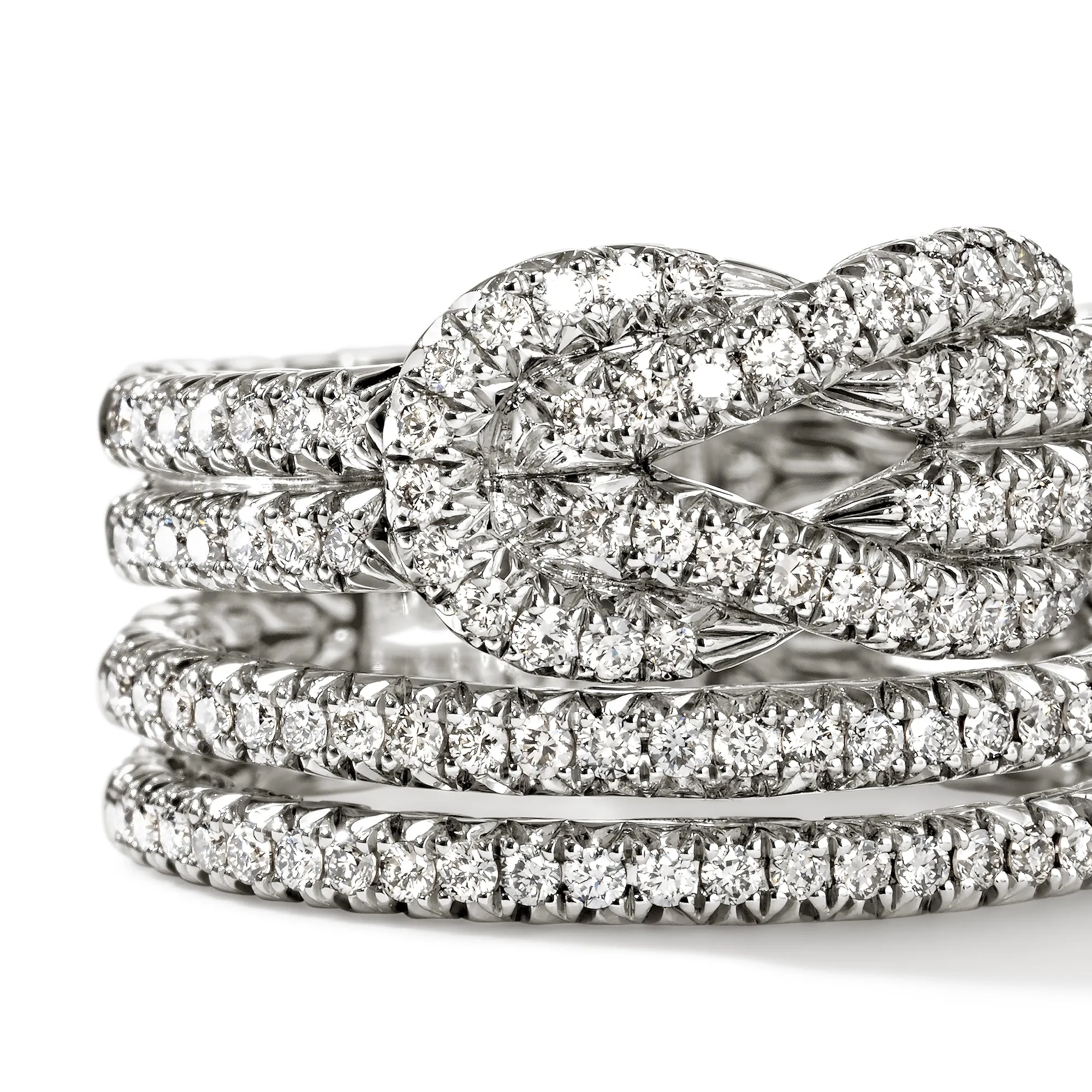 Love Knot Ring, Sterling Silver, Diamonds|RBP987592DI sold by John Hardy product image thumbnail 2