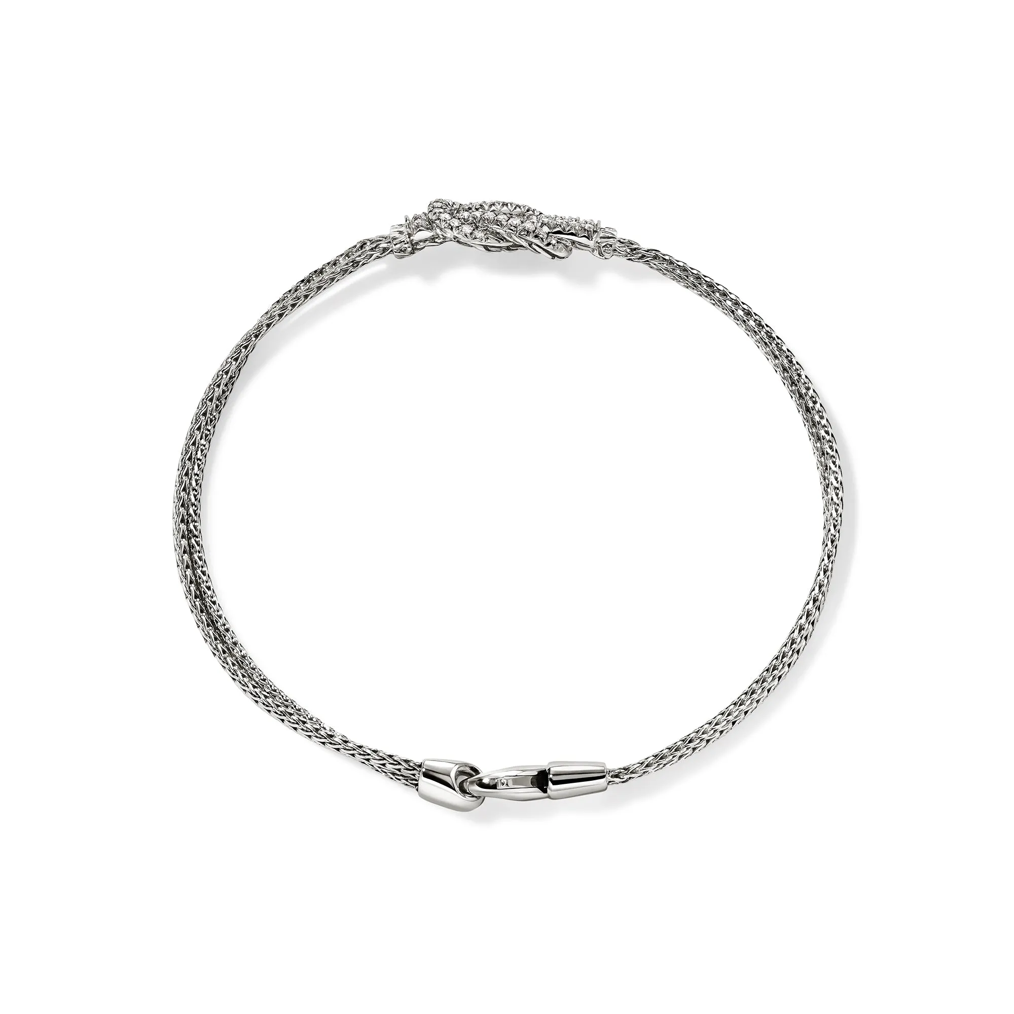 Love Knot Bracelet, Sterling Silver, Diamonds|BUP9007762DI sold by John Hardy product image thumbnail 4
