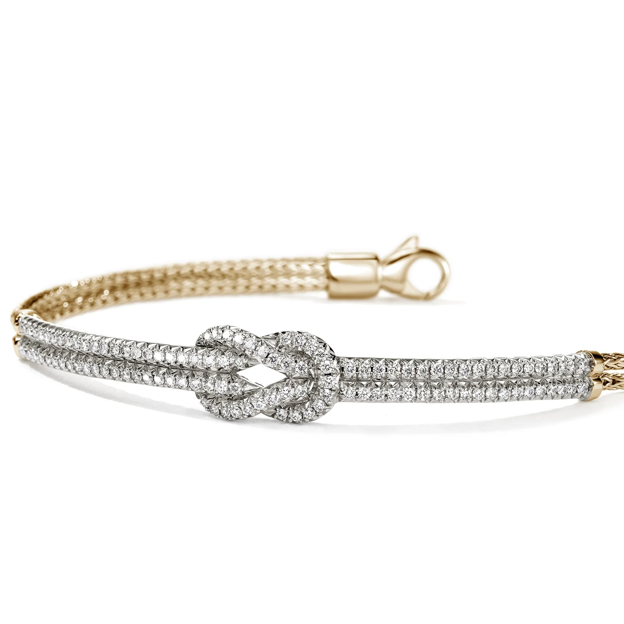 Love Knot Bracelet, Gold, Diamonds|BUGGX987882DI sold by John Hardy product image thumbnail 2