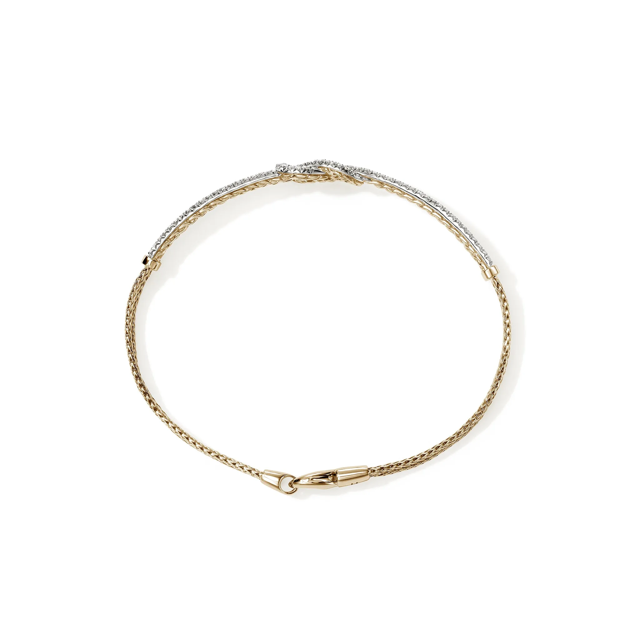 Love Knot Bracelet, Gold, Diamonds|BUGGX987882DI sold by John Hardy product image thumbnail 5