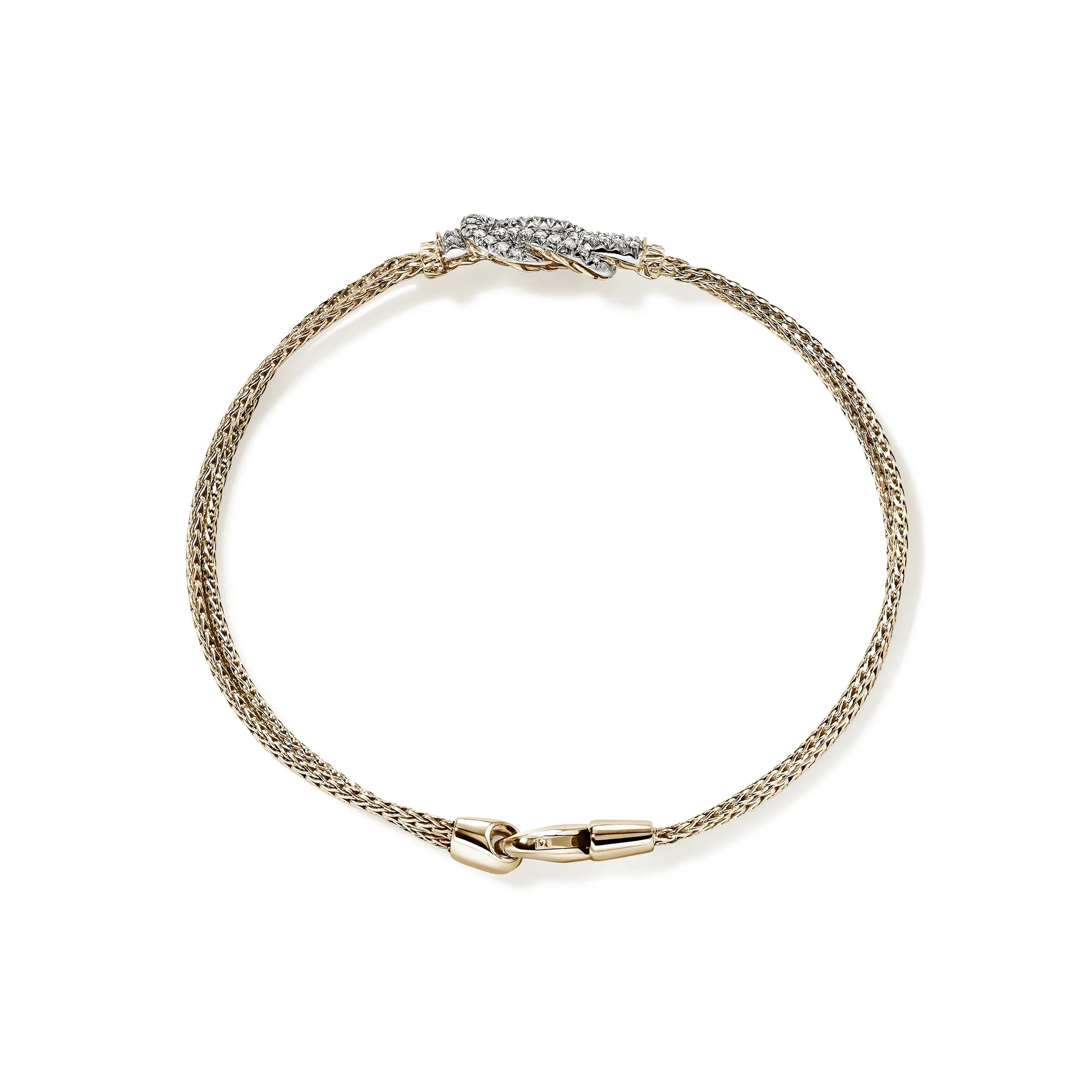 Love Knot Bracelet, Gold, Diamonds|BUGGX9007762DI sold by John Hardy product image thumbnail 4