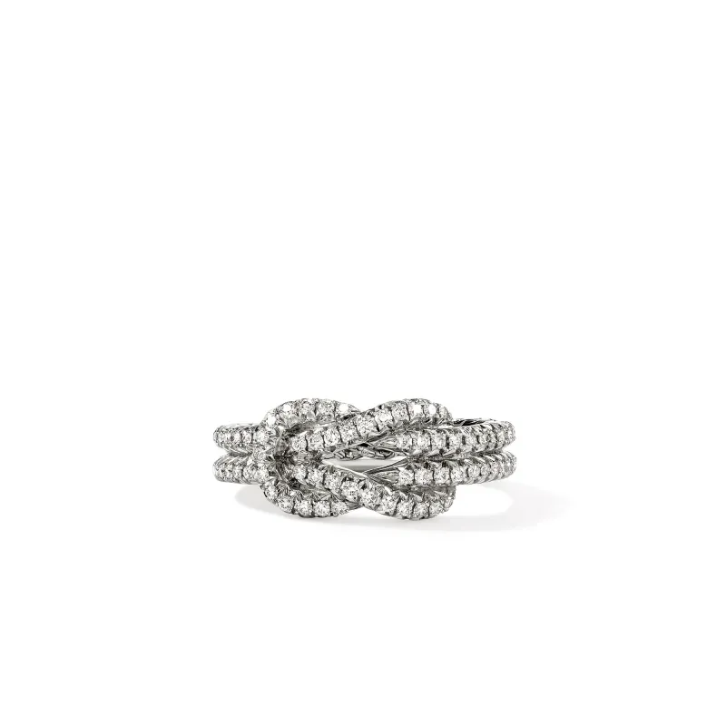 Love Knot Ring, Sterling Silver, Diamonds|RBP9010402DI sold by John Hardy