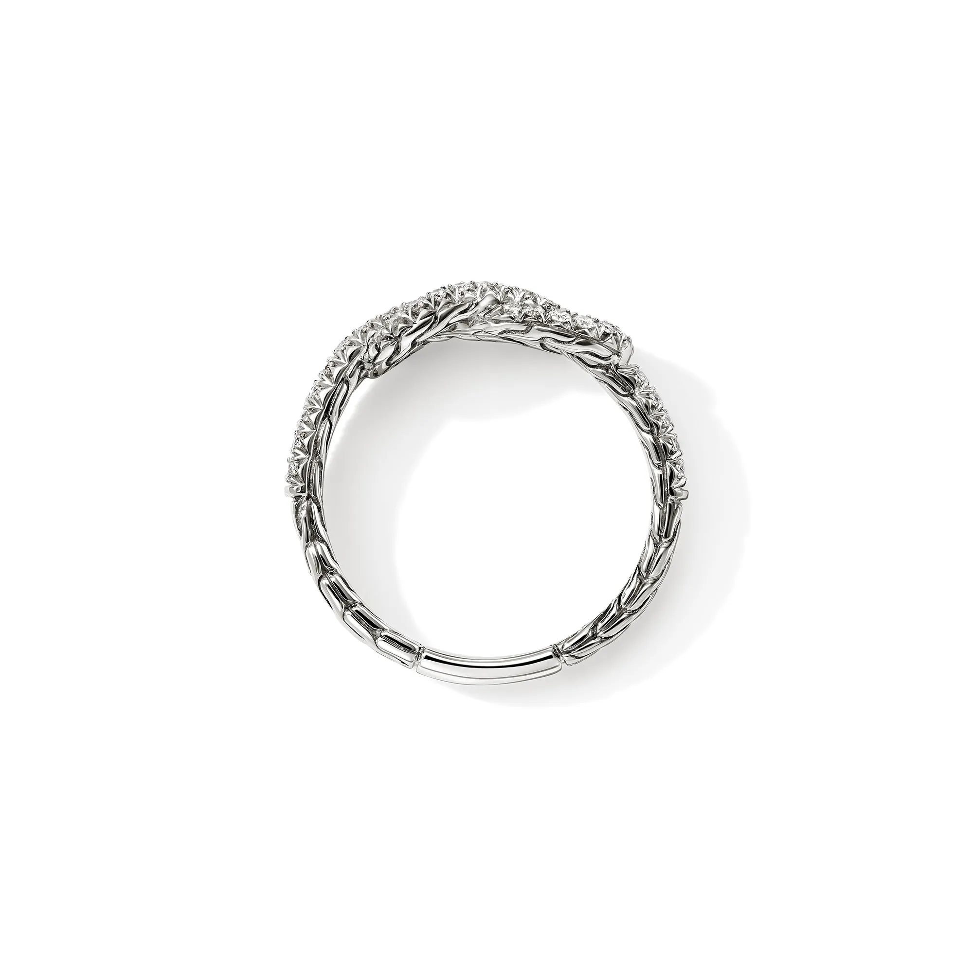 Love Knot Ring, Sterling Silver, Diamonds|RBP9010402DI sold by John Hardy product image thumbnail 4