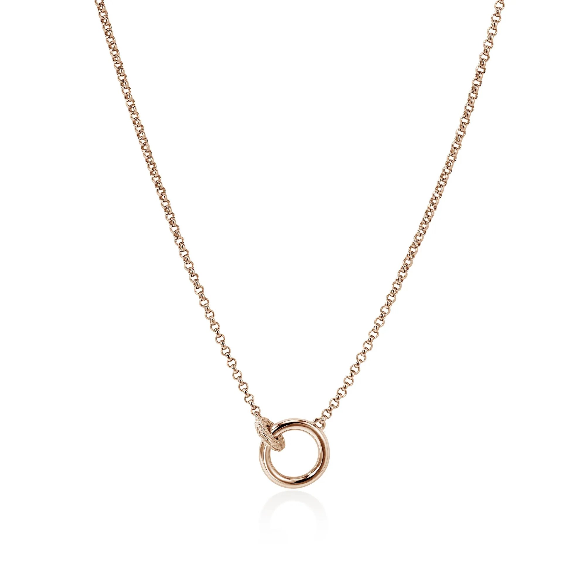 JH Essential Pavé Necklace, Rose Gold, Diamonds, 2MM|NGGX987802RDI sold by John Hardy product image thumbnail 3