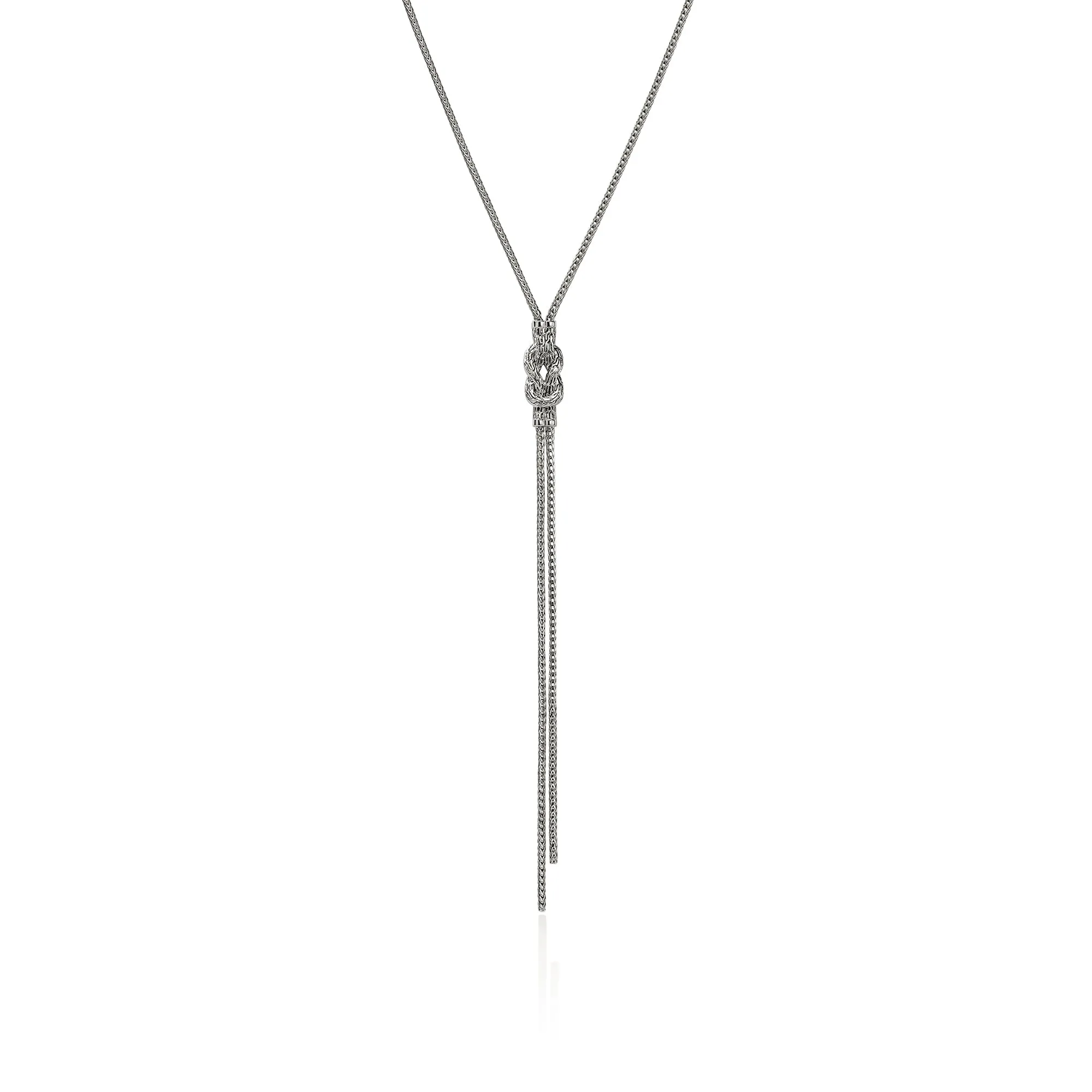 Love Knot Y Necklace, Sterling Silver, Diamonds|NBP987832DI sold by John Hardy product image thumbnail 3