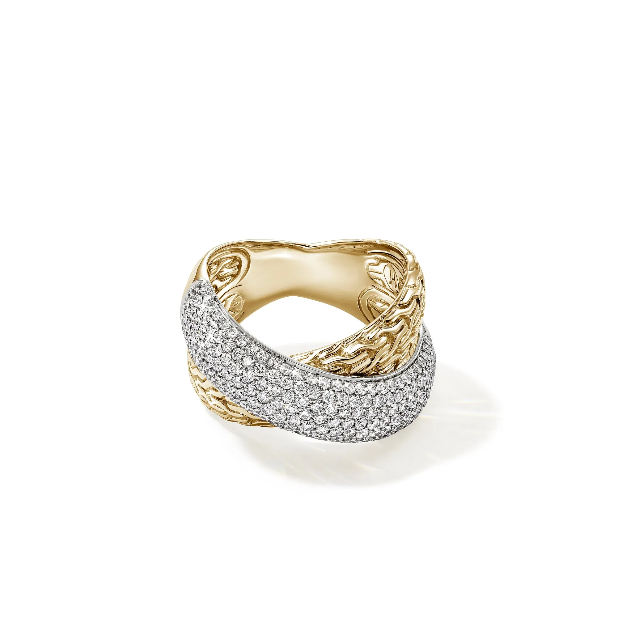 Artisan Series Carved Chain Ring|RGP02324WDI sold by John Hardy
