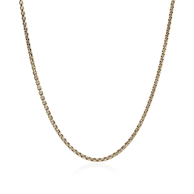 Box Chain Necklace, Gold, 2.7MM|NMGG98807 sold by John Hardy