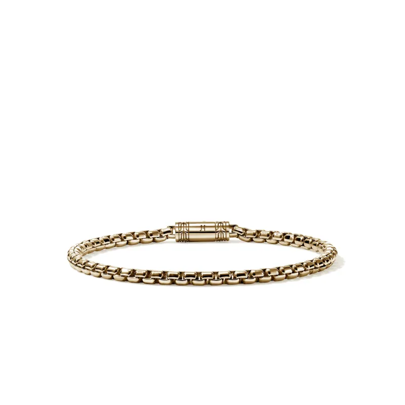 Box Chain Bracelet, Gold, 3.7MM|BUGG98803 sold by John Hardy