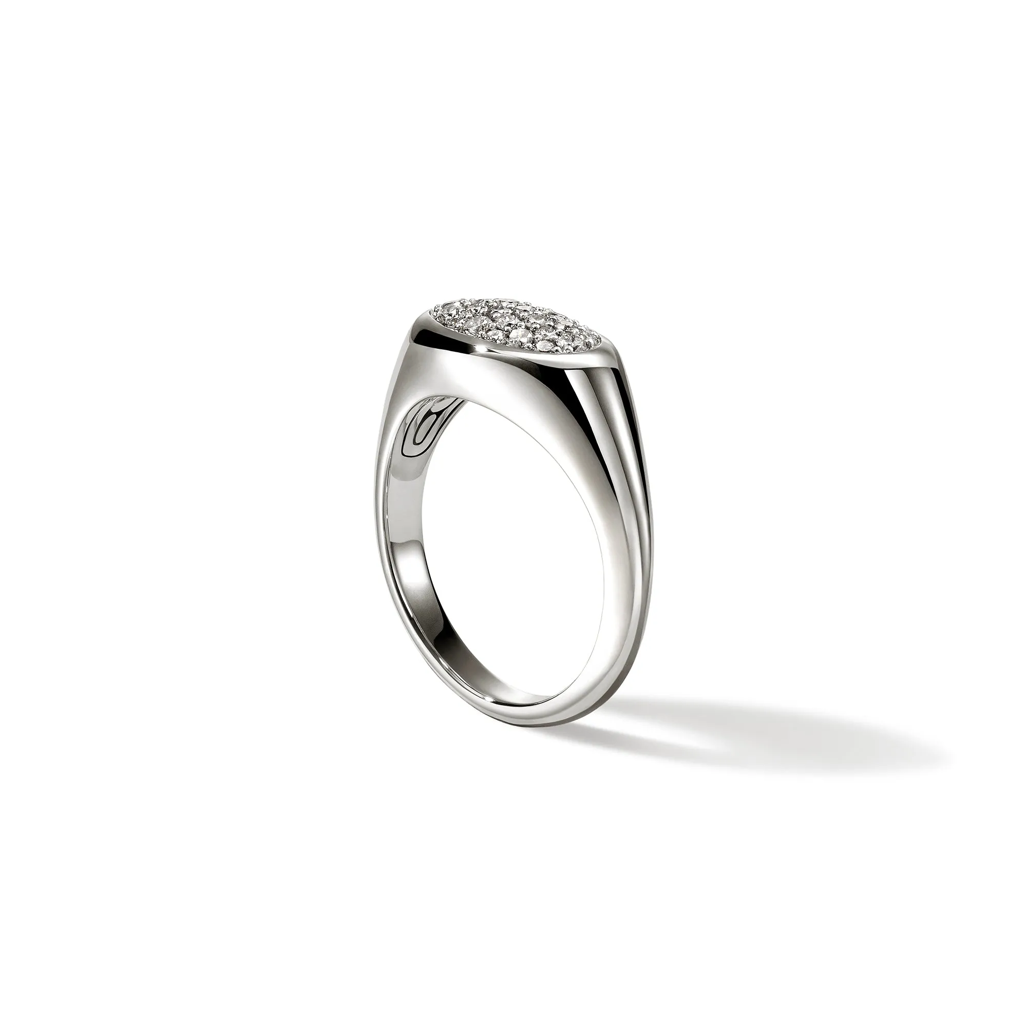 Pebble Ring, Sterling Silver, Diamonds|RBP9874772DI sold by John Hardy product image thumbnail 3