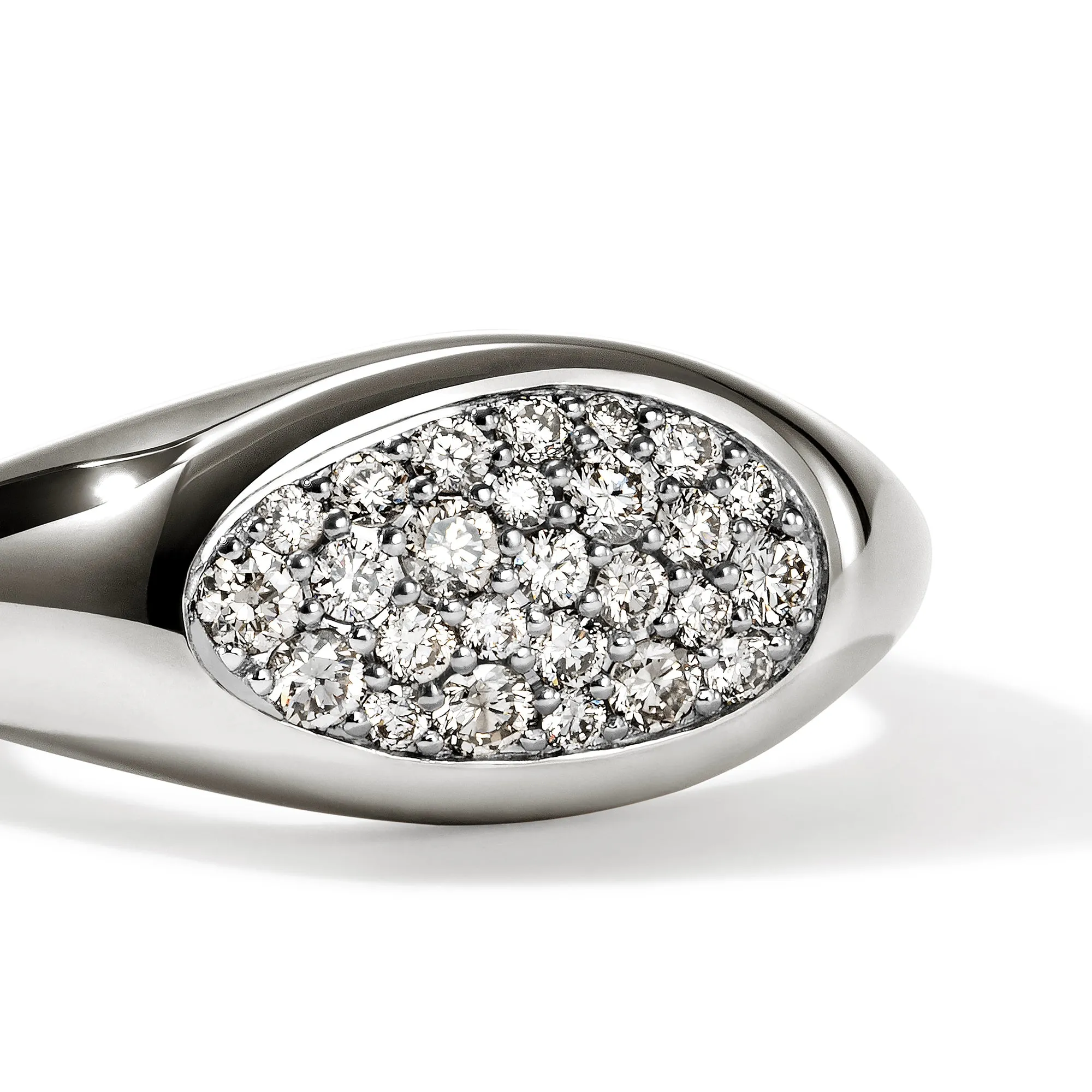 Pebble Ring, Sterling Silver, Diamonds|RBP9874772DI sold by John Hardy product image thumbnail 2