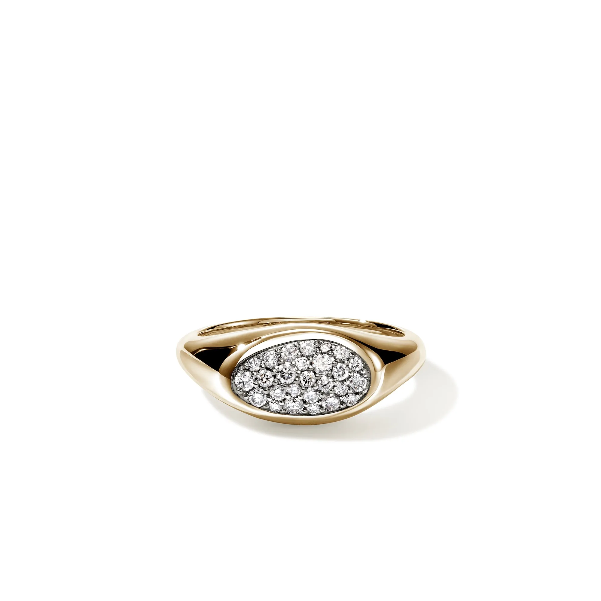Pebble Ring, Gold, Diamonds|RGGX9874772DI sold by John Hardy