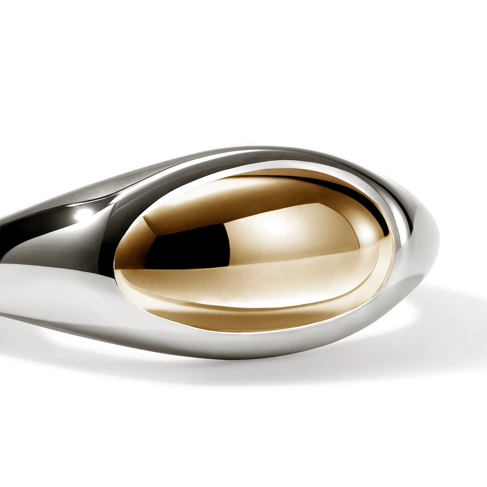 Pebble Ring, Sterling Silver, Gold|RZZ987477 sold by John Hardy product image thumbnail 2