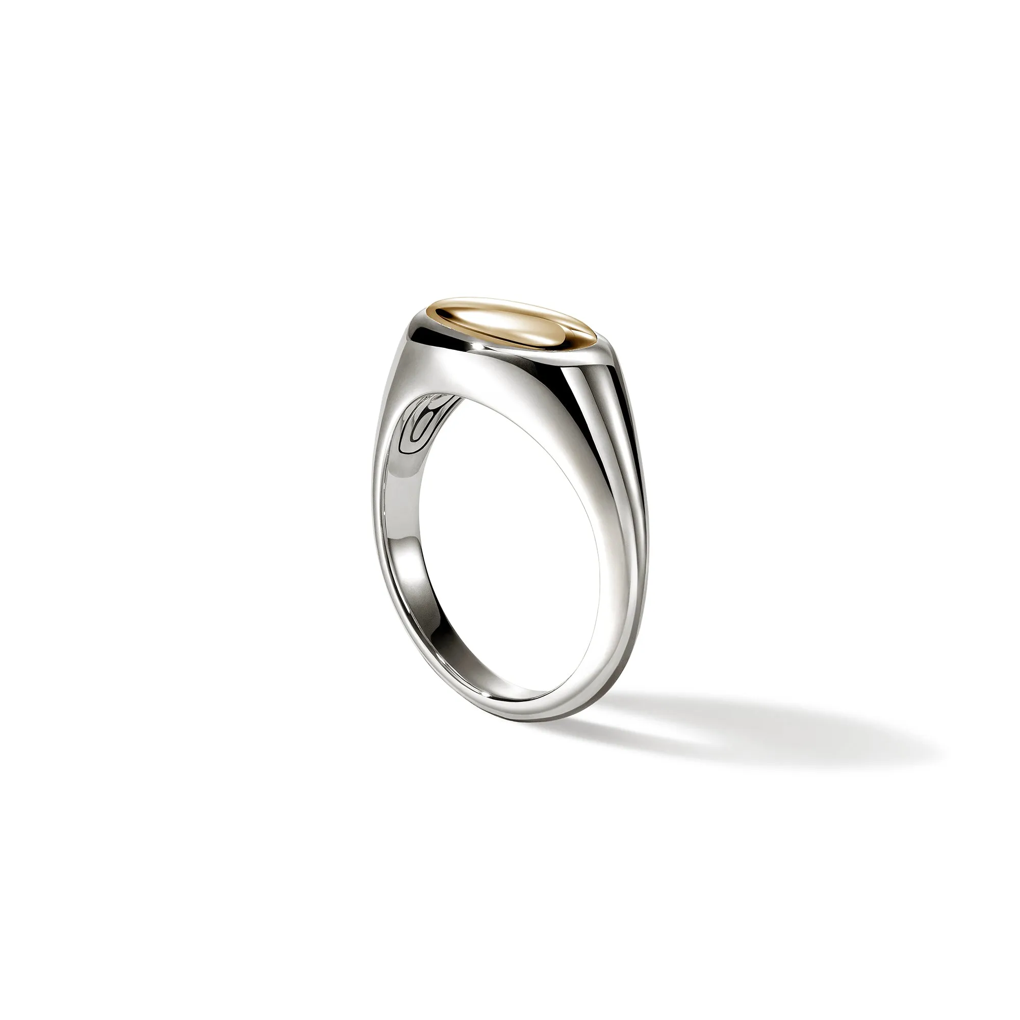 Pebble Ring, Sterling Silver, Gold|RZZ987477 sold by John Hardy product image thumbnail 3
