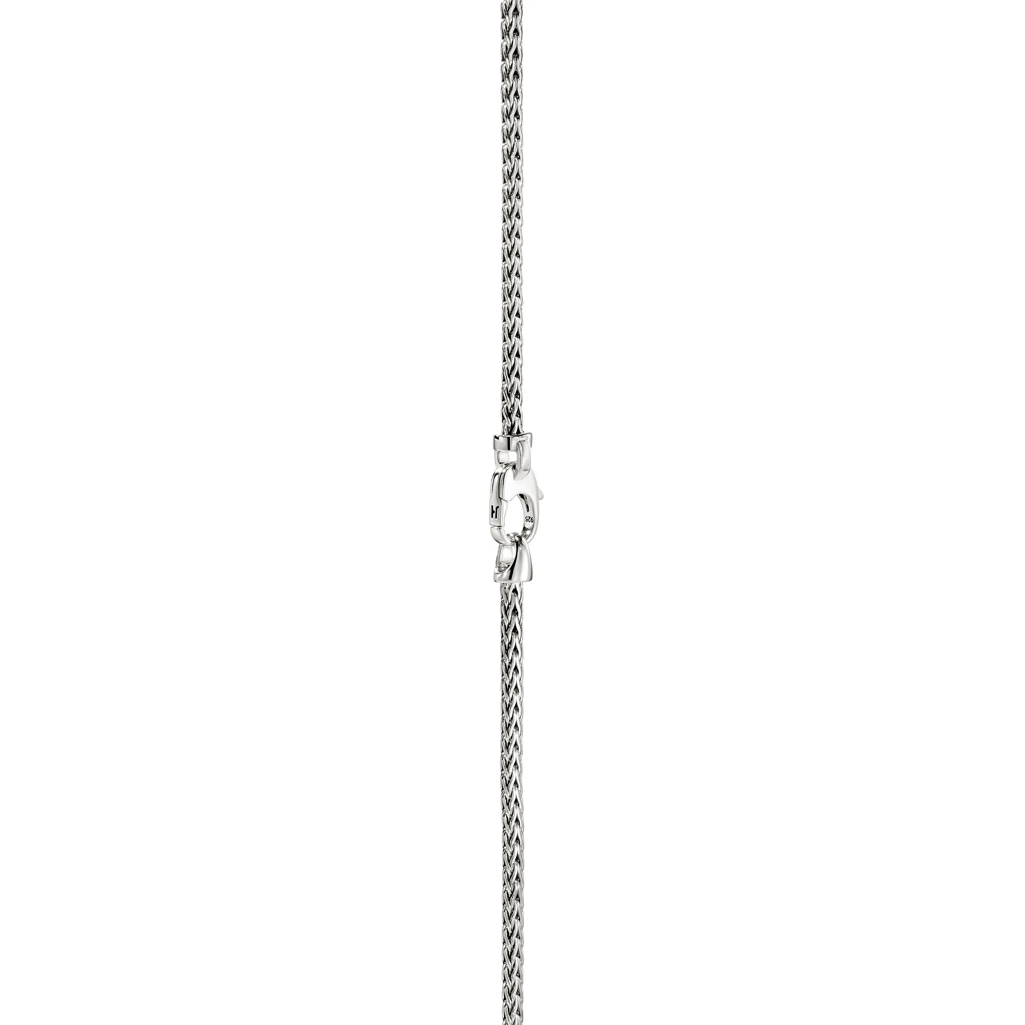 JH Essential Pearl Wrap Necklace, Sterling Silver, 2.5MM|NB9011091 sold by John Hardy product image thumbnail 4