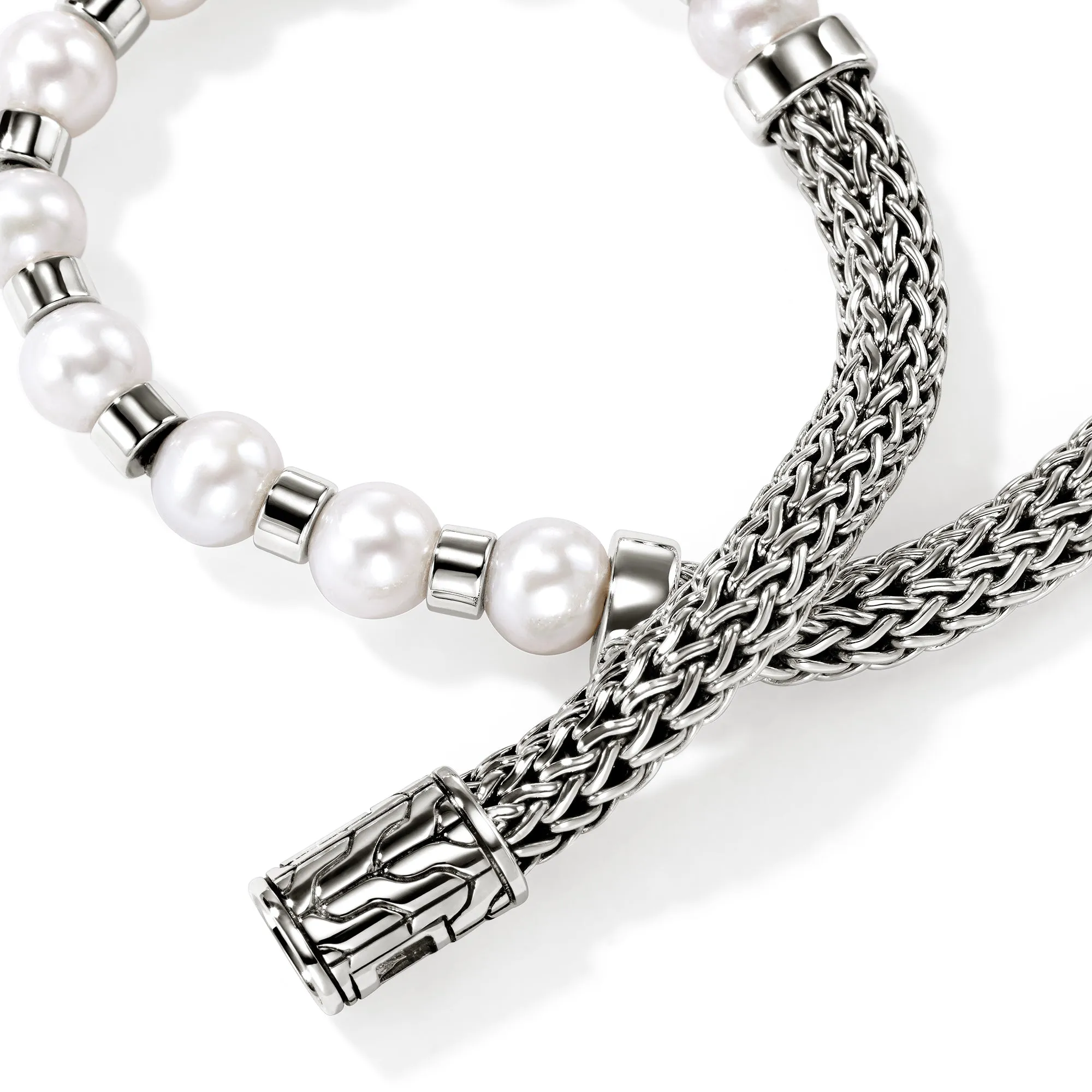 JH Essential Pearl Bracelet, Sterling Silver|BU987311 sold by John Hardy product image thumbnail 2