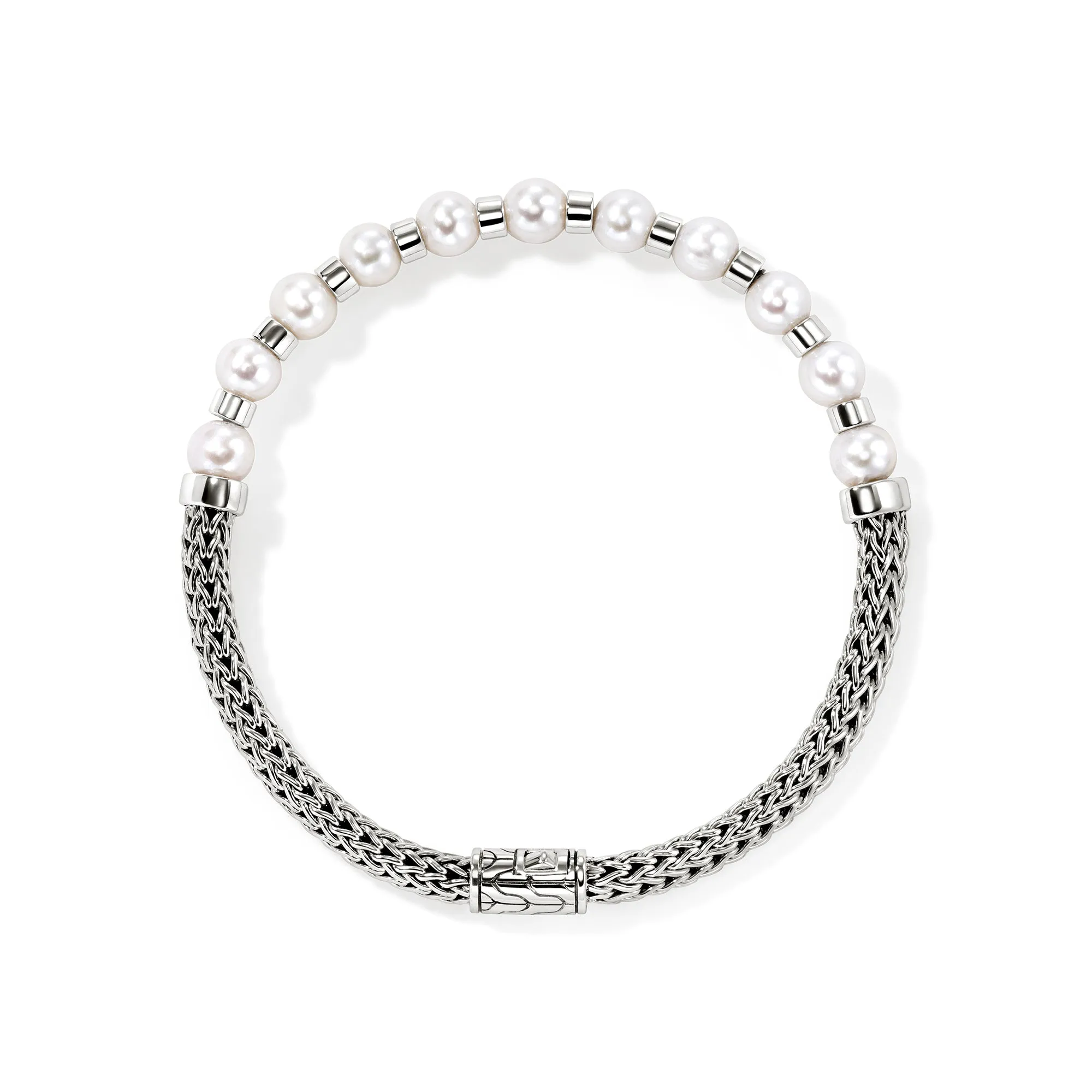 JH Essential Pearl Bracelet, Sterling Silver|BU987311 sold by John Hardy product image thumbnail 5