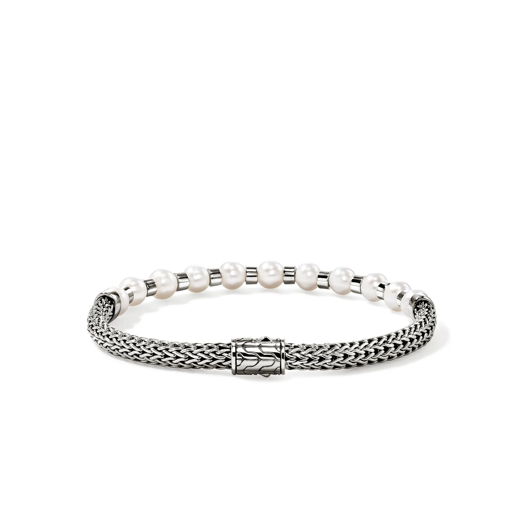 JH Essential Pearl Bracelet, Sterling Silver|BU987311 sold by John Hardy product image thumbnail 4