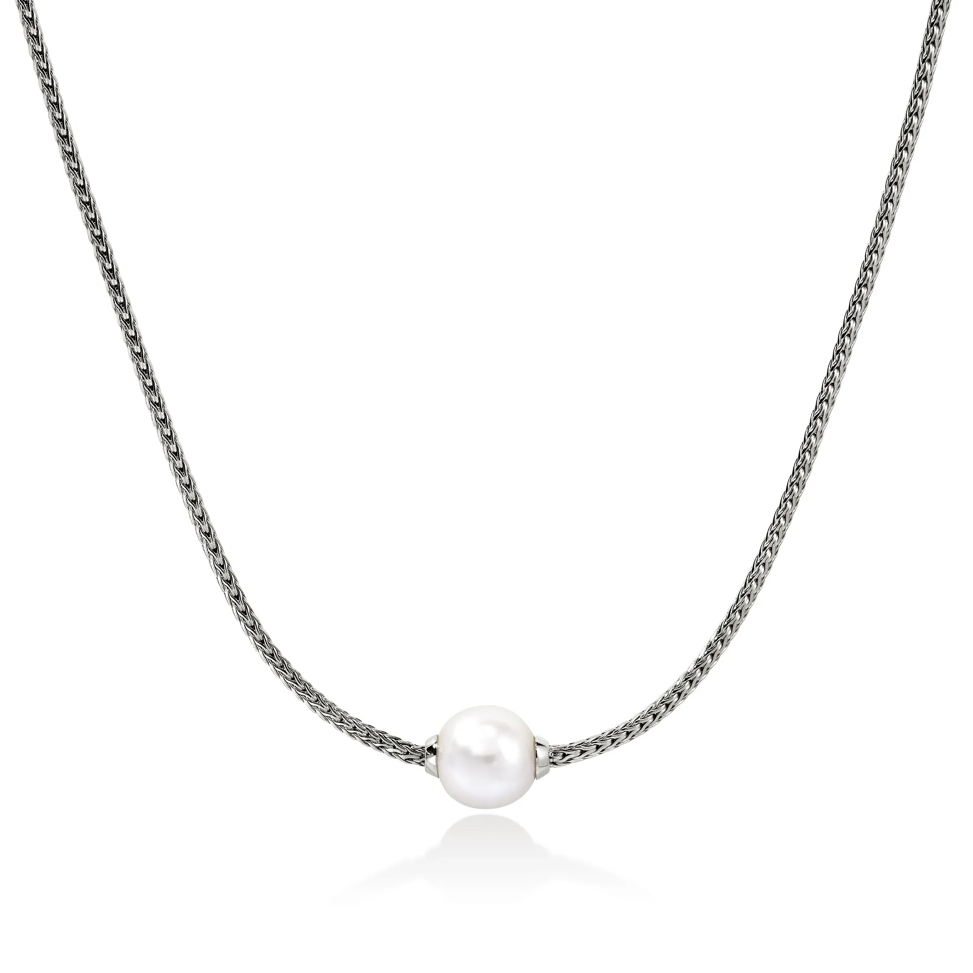JH Essential Pearl Necklace, Sterling Silver, 1.8MM|NB987281 sold by John Hardy