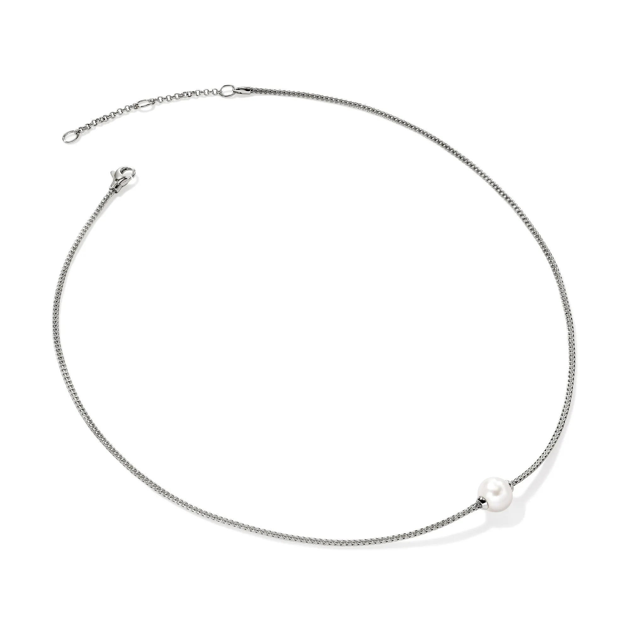 JH Essential Pearl Necklace, Sterling Silver, 1.8MM|NB987281 sold by John Hardy product image thumbnail 3
