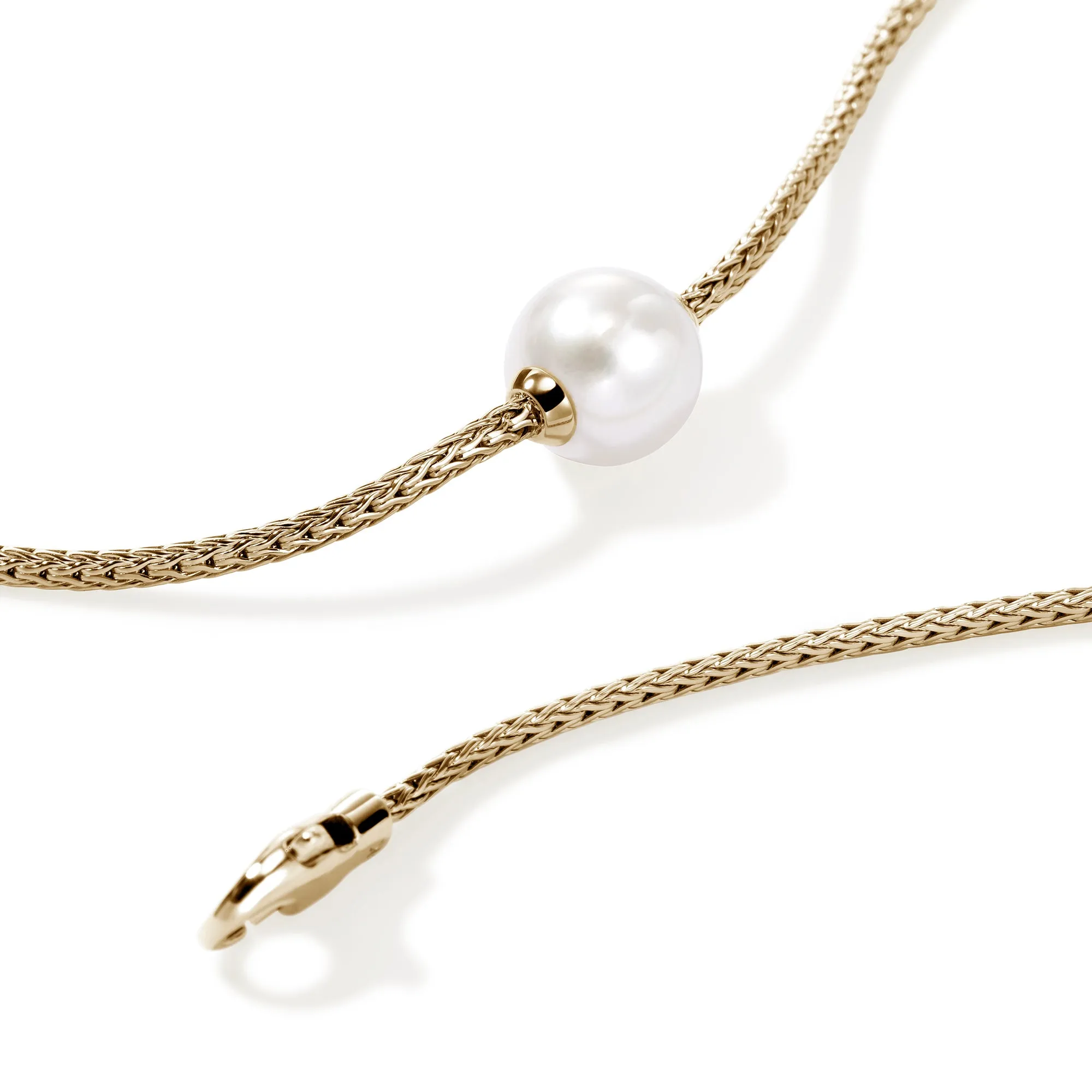 JH Essential Pearl Necklace, Gold, 1.8MM|NGG987281 sold by John Hardy product image thumbnail 2