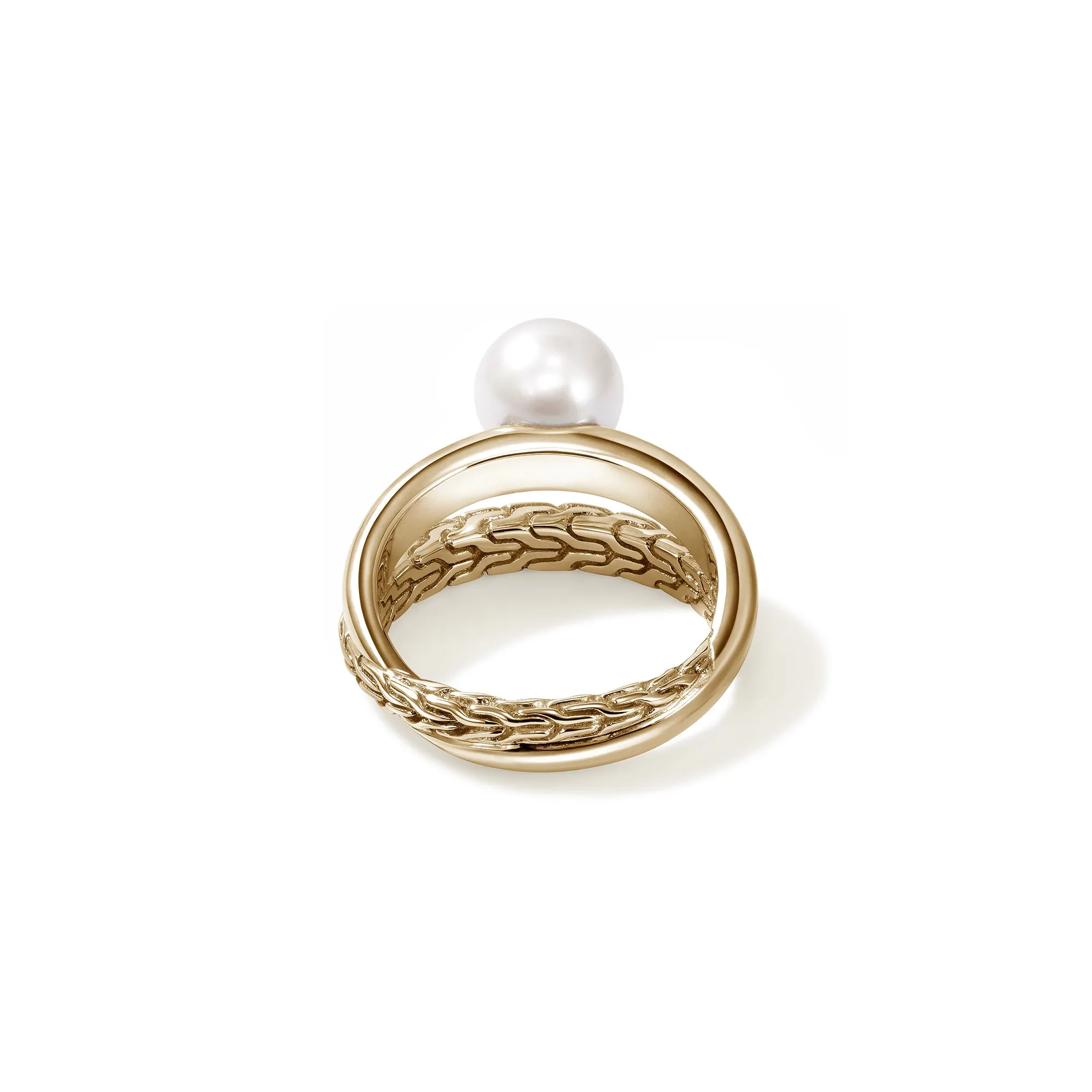 JH Essential Pearl Ring, Gold, Pearl|RGG987771 sold by John Hardy product image thumbnail 4