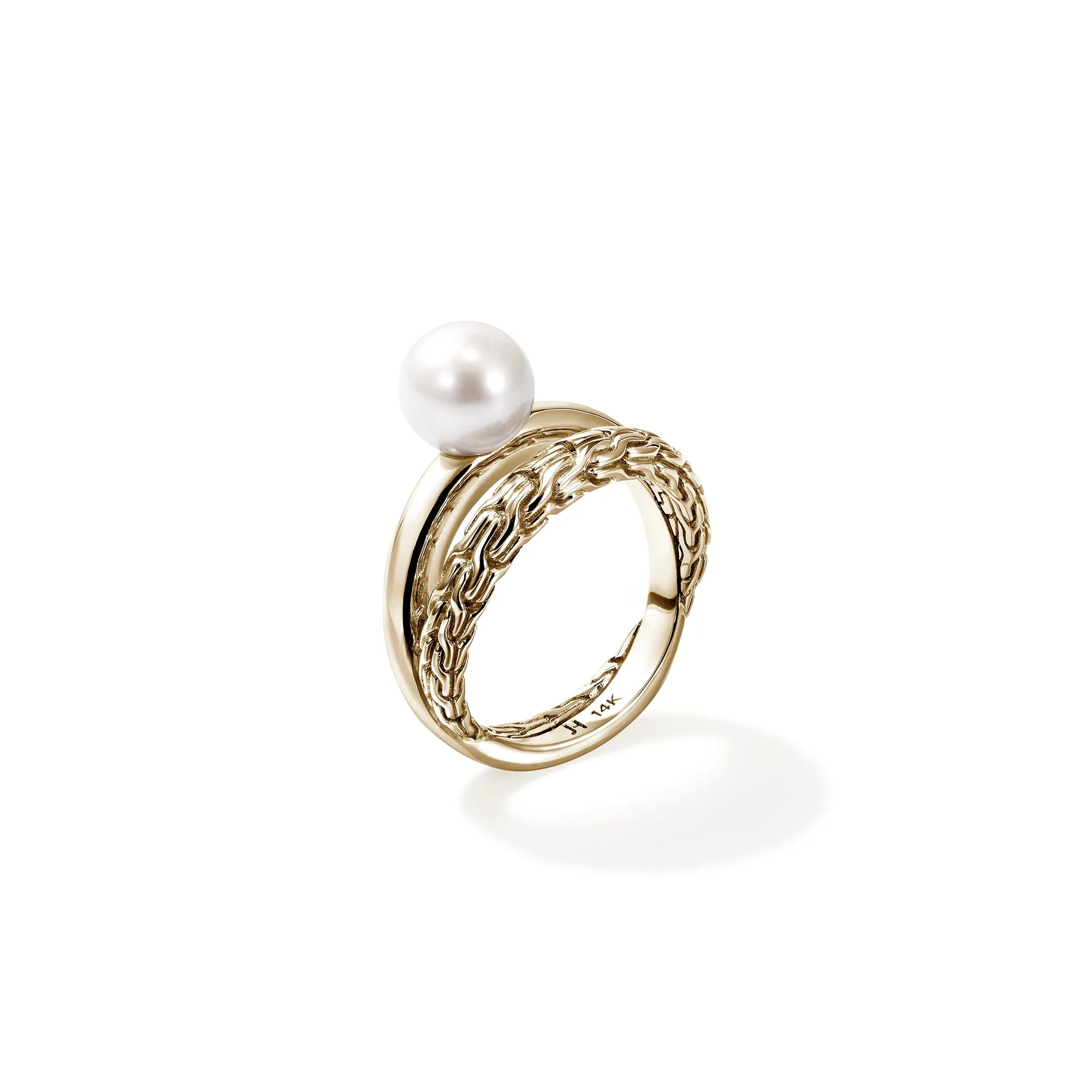 JH Essential Pearl Ring, Gold, Pearl|RGG987771 sold by John Hardy product image thumbnail 3