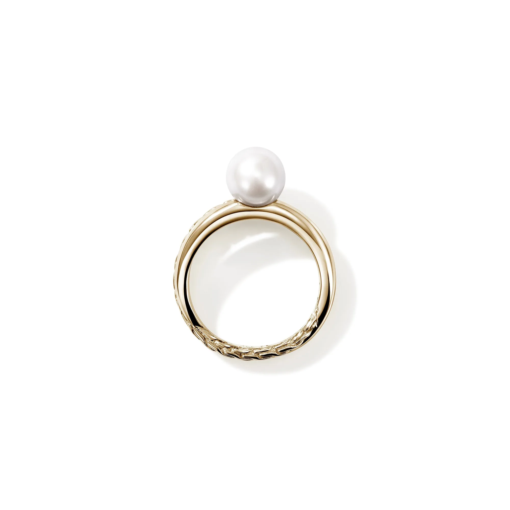 JH Essential Pearl Ring, Gold, Pearl|RGG987771 sold by John Hardy product image thumbnail 5
