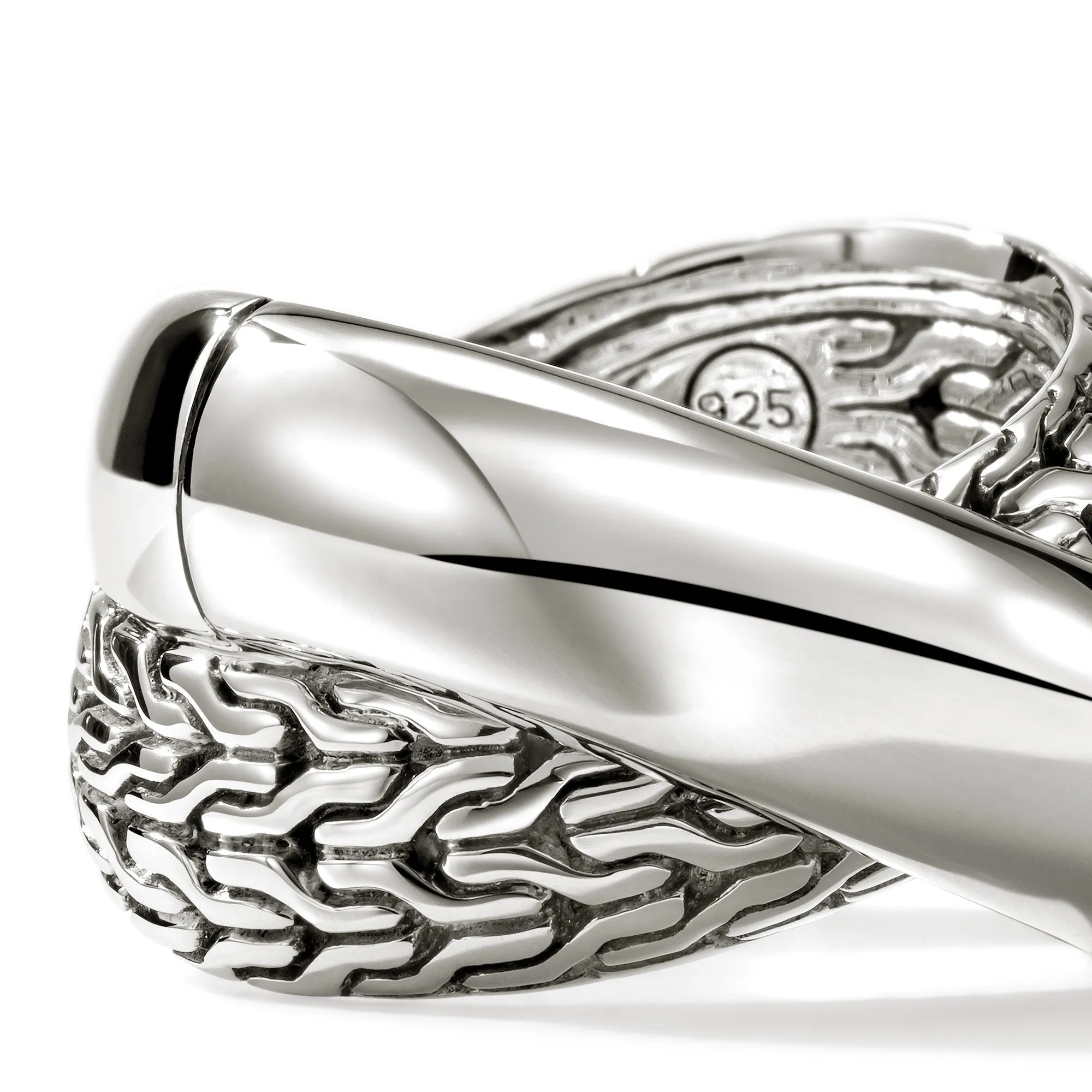 JH Essential Crossover Ring, Sterling Silver|RB98717 sold by John Hardy product image thumbnail 2