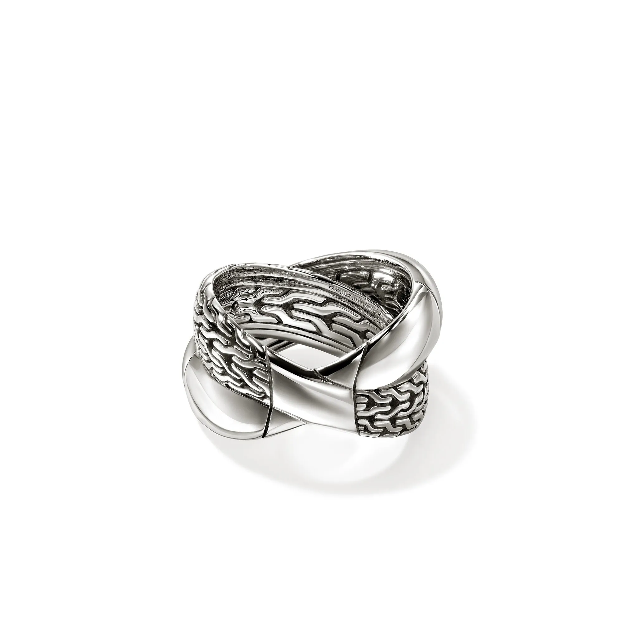 JH Essential Crossover Ring, Sterling Silver|RB98717 sold by John Hardy product image thumbnail 4