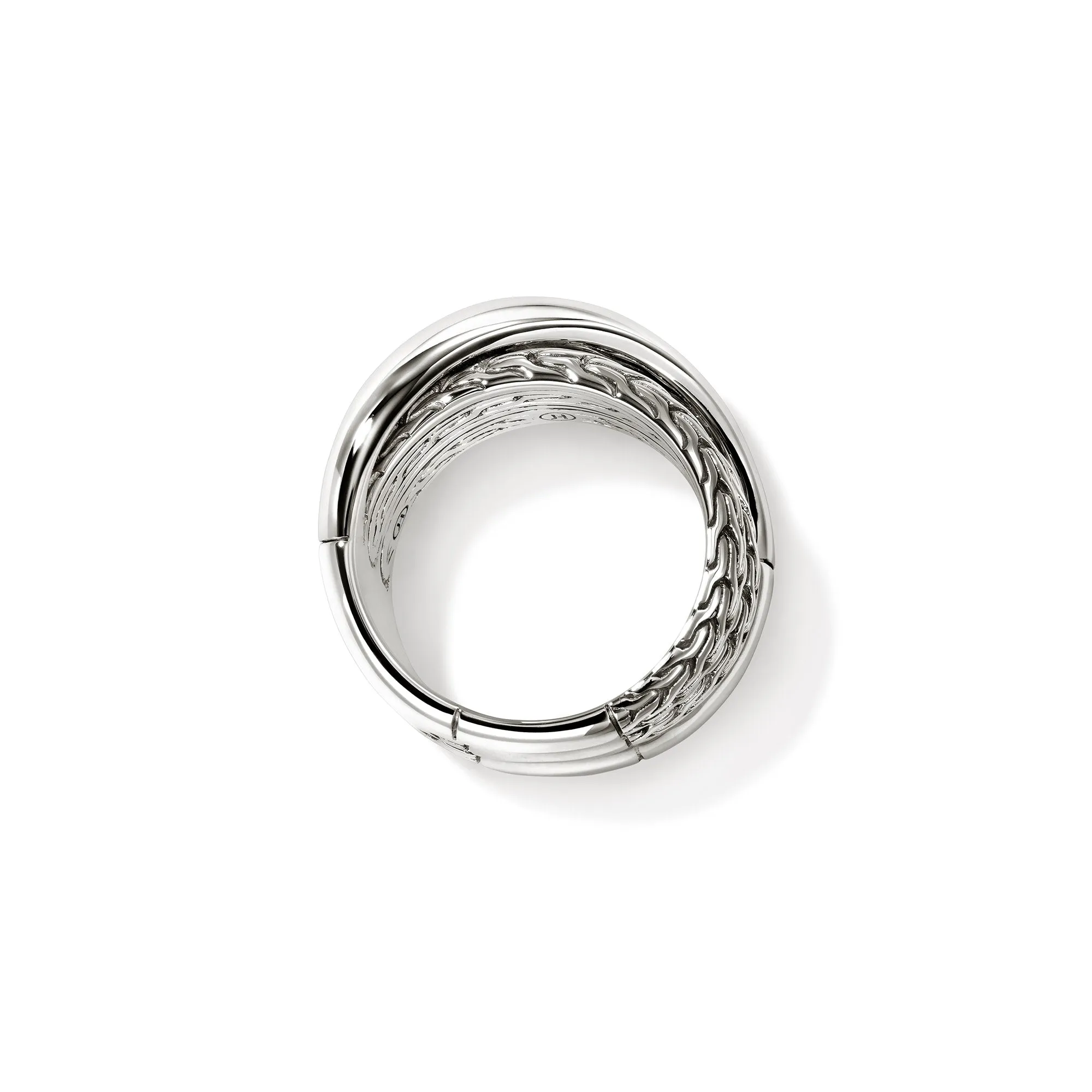 JH Essential Crossover Ring, Sterling Silver|RB98716 sold by John Hardy product image thumbnail 5