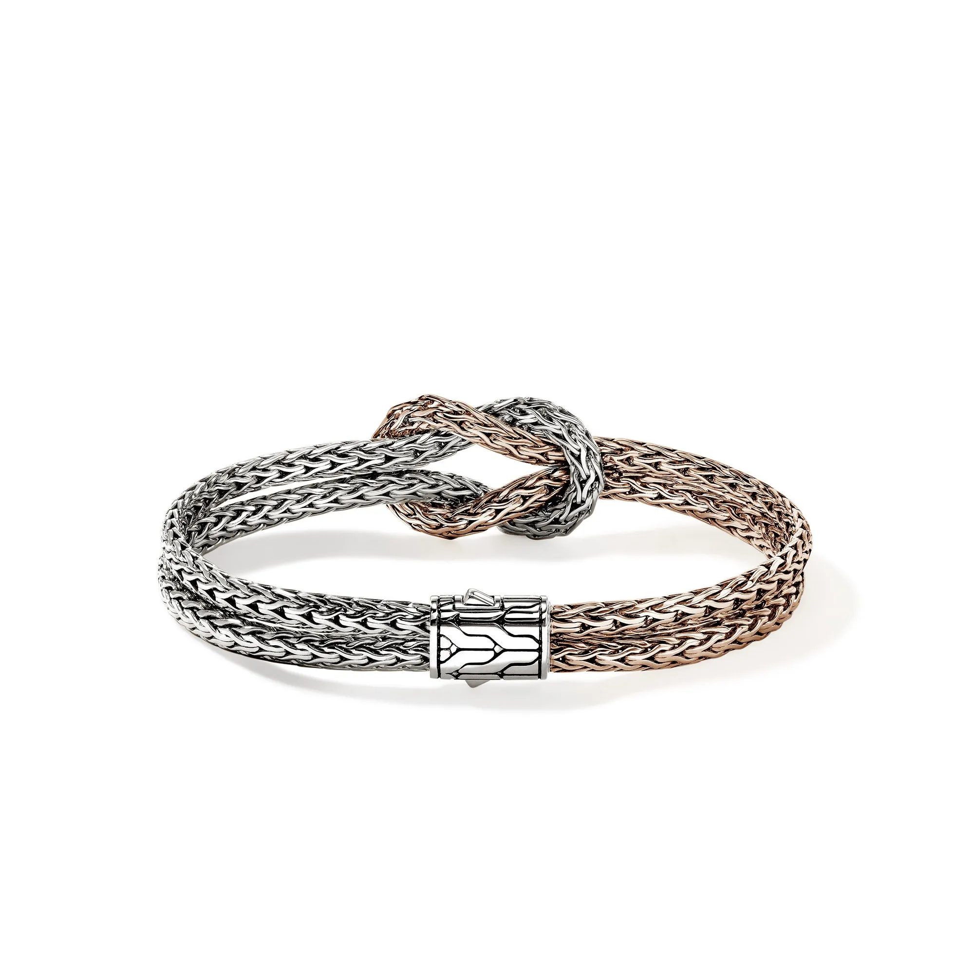Love Knot Bracelet, Rose Gold, Sterling Silver, 7MM|BUZZ900989R sold by John Hardy product image thumbnail 4