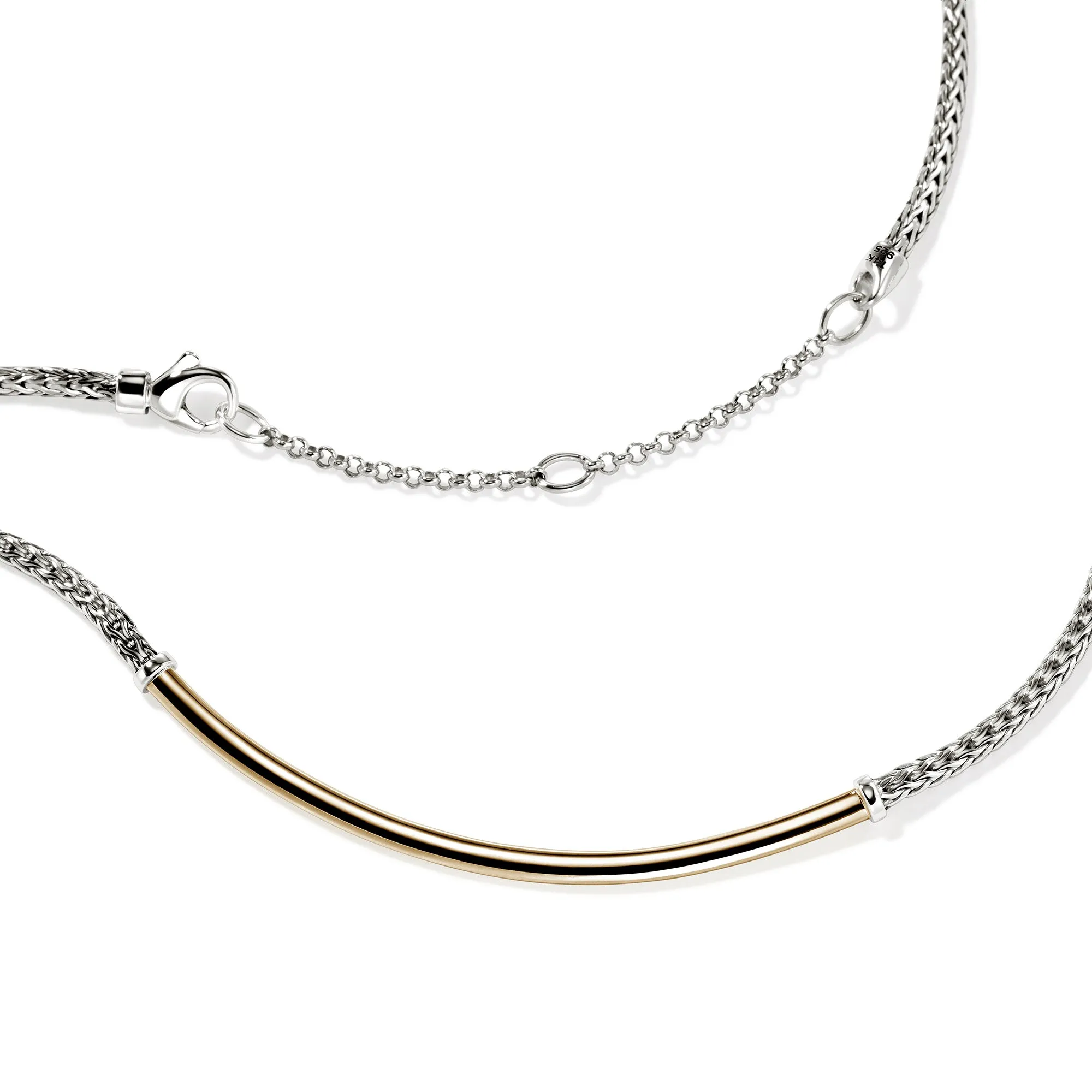 JH Essential Necklace, Gold, Sterling Silver, 2.5MM|NZZ98719 sold by John Hardy product image thumbnail 2