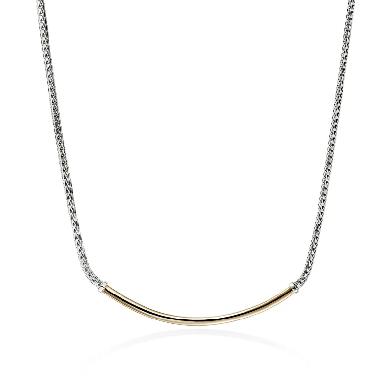 JH Essential Necklace, Gold, Sterling Silver, 2.5MM|NZZ98719 sold by John Hardy