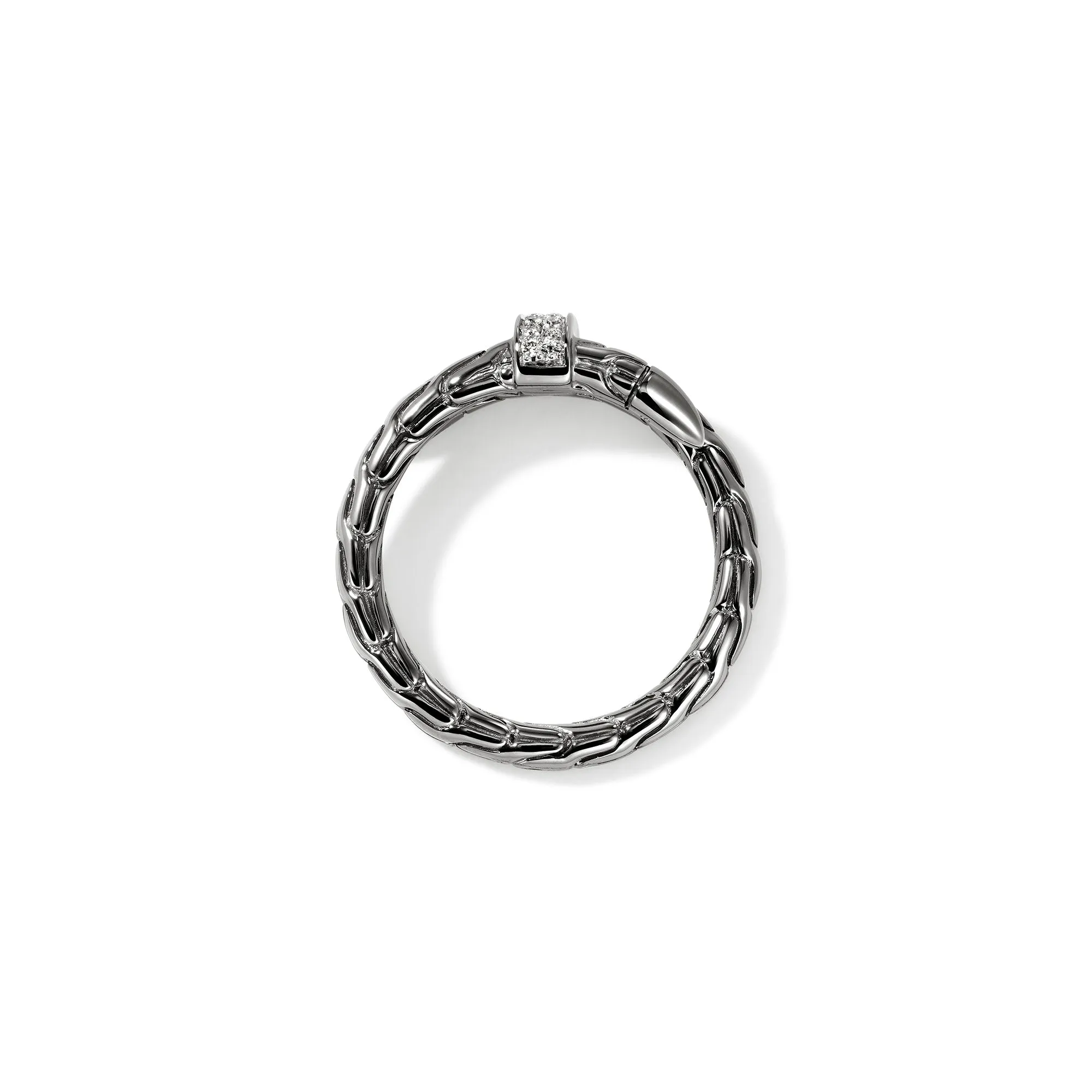 Spear Ring, Dark Silver, Diamonds|RBP986802BRDDI sold by John Hardy product image thumbnail 5