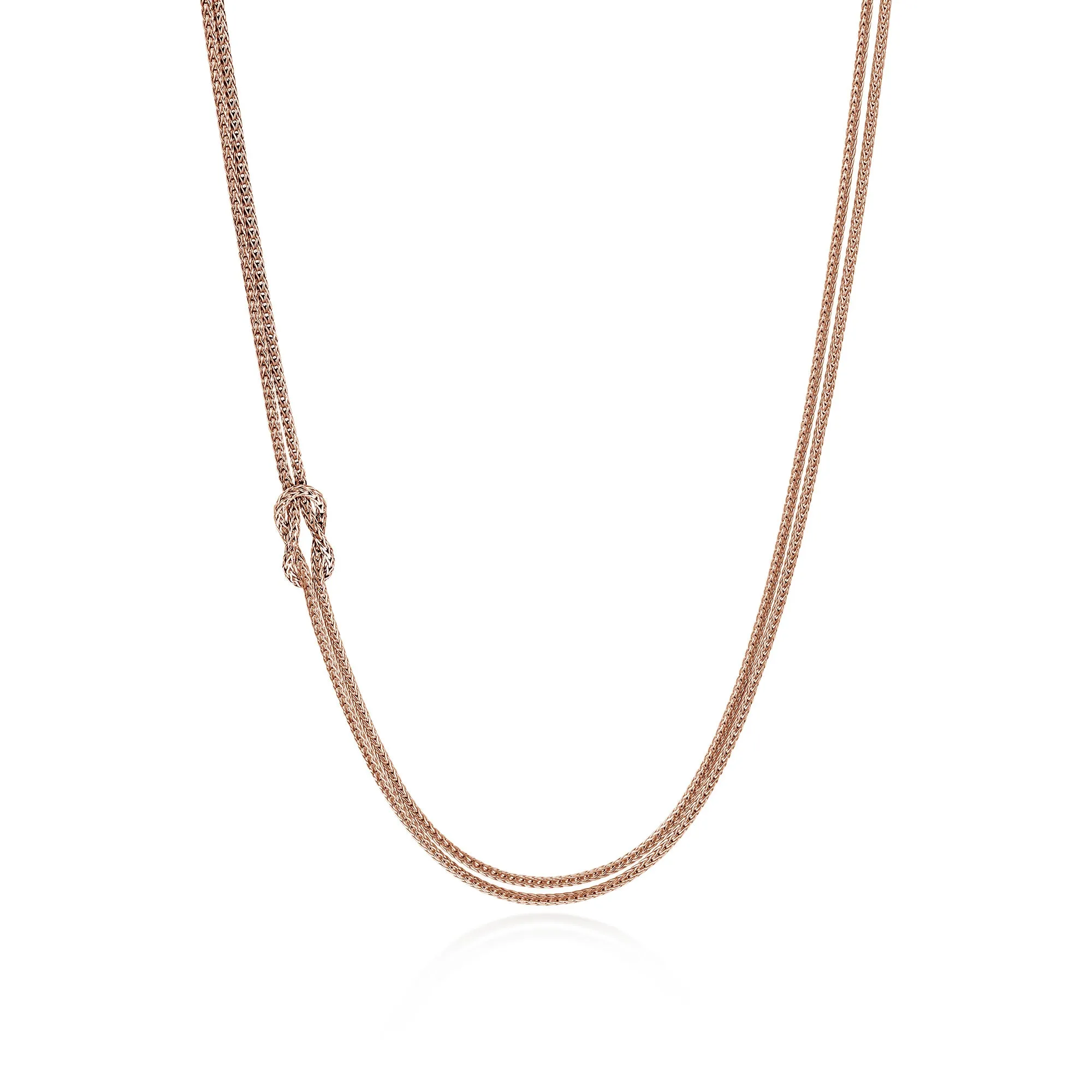 Love Knot Necklace, Rose Gold, 3.6MM|NGG98756R sold by John Hardy