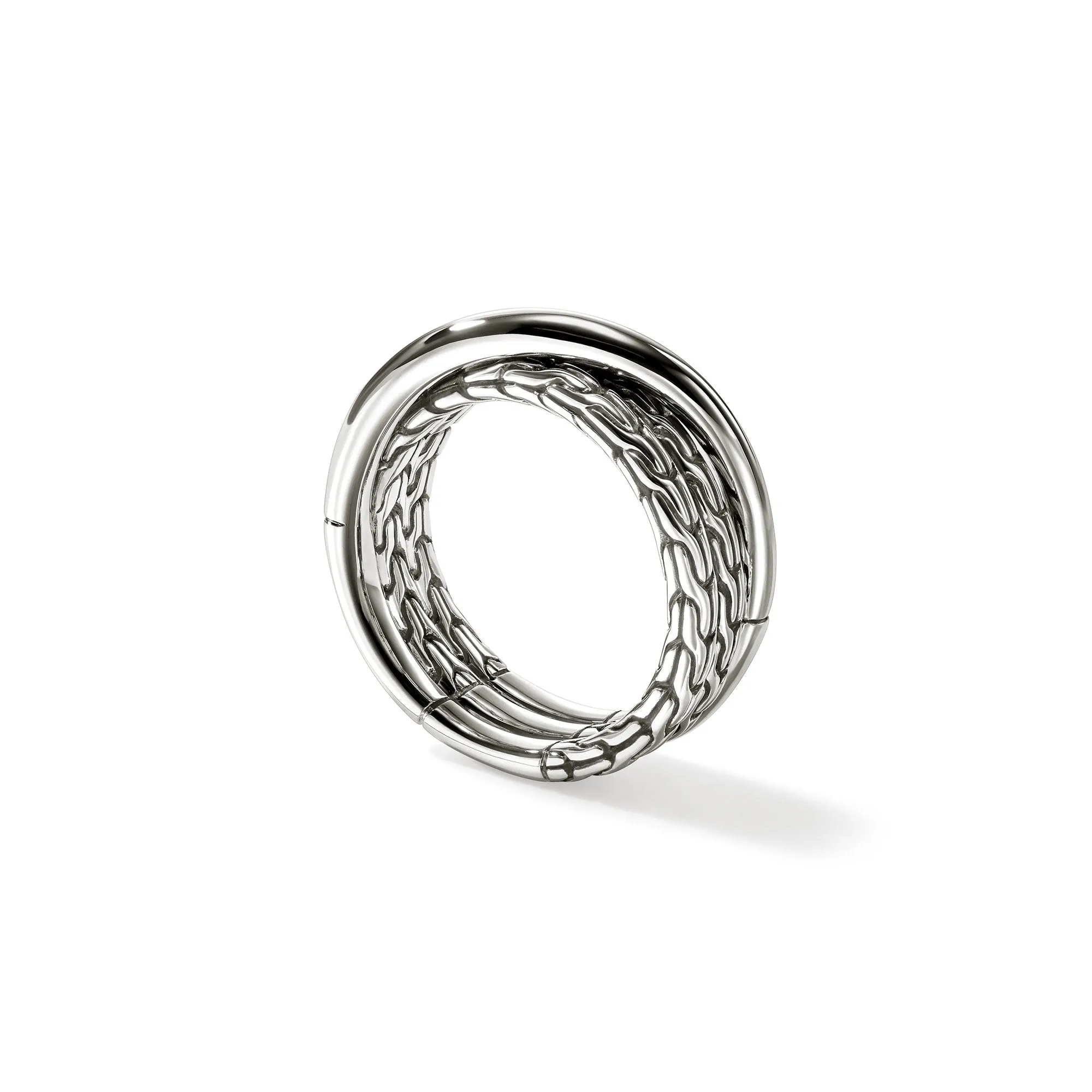 JH Essential Crossover Ring, Sterling Silver|RB98715 sold by John Hardy product image thumbnail 3