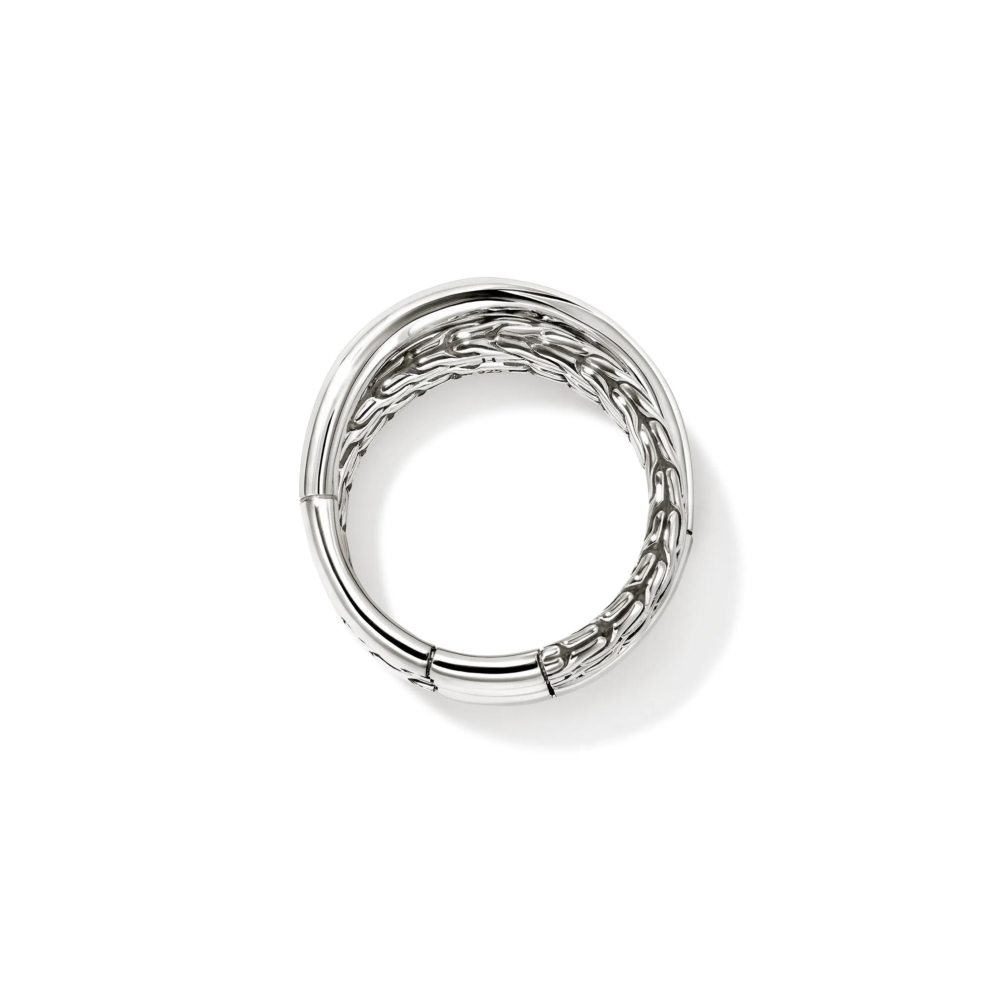 JH Essential Crossover Ring, Sterling Silver|RB98715 sold by John Hardy product image thumbnail 5