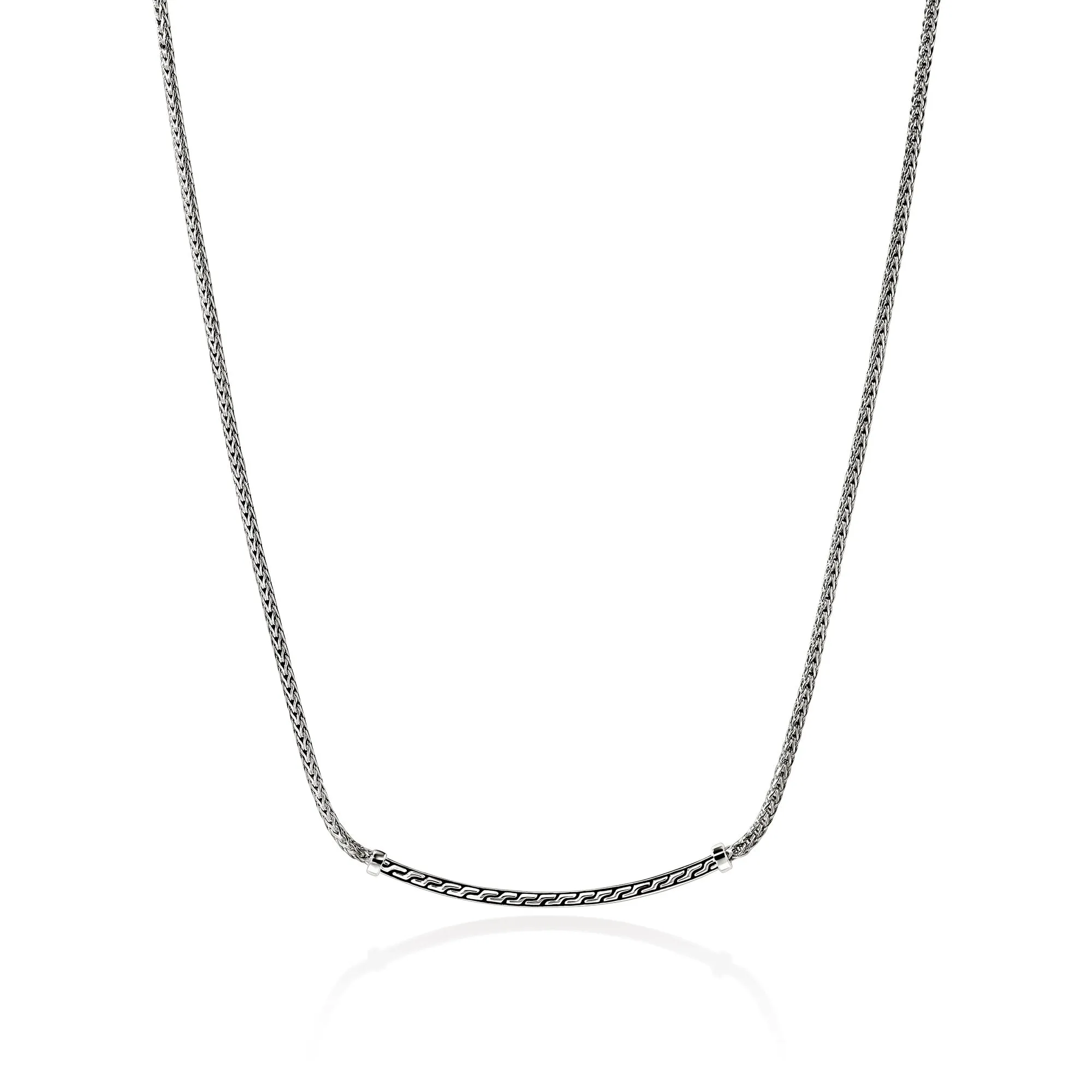 JH Essential Pavé Necklace, Sterling Silver, Diamonds, 1.8MM|NBP986972DI sold by John Hardy product image thumbnail 4