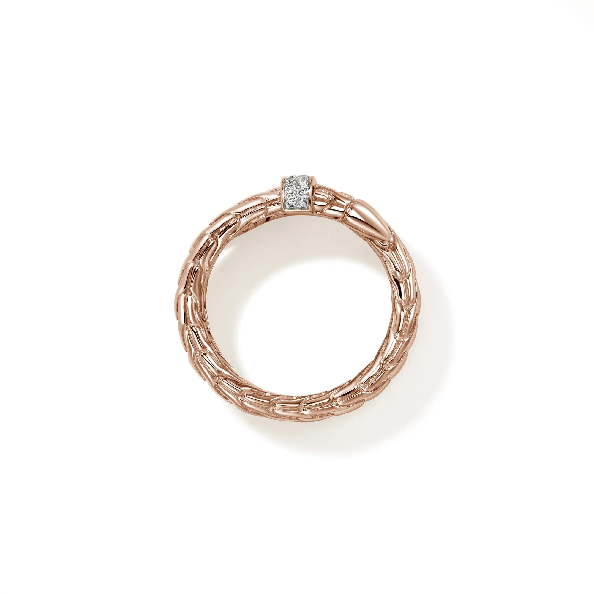 Spear Ring, Rose Gold, Diamonds, Wide|RGGX986812RDI sold by John Hardy product image thumbnail 5
