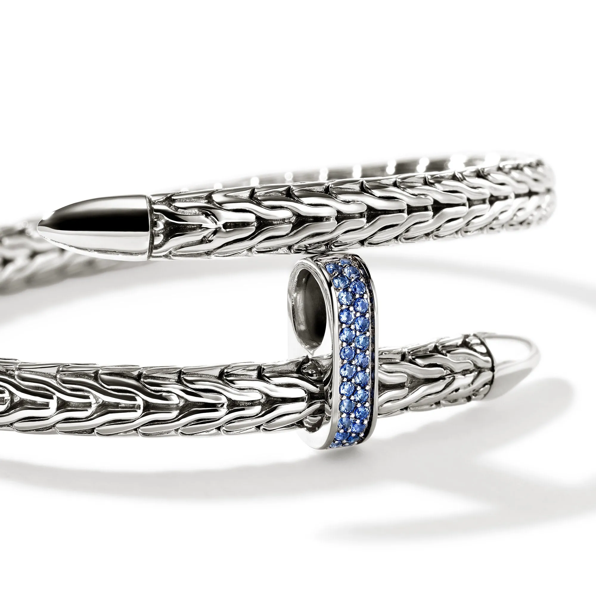Spear Flex Cuff, Sterling Silver, Gemstones, 5.5MM|CBS9011074BSP sold by John Hardy product image thumbnail 2