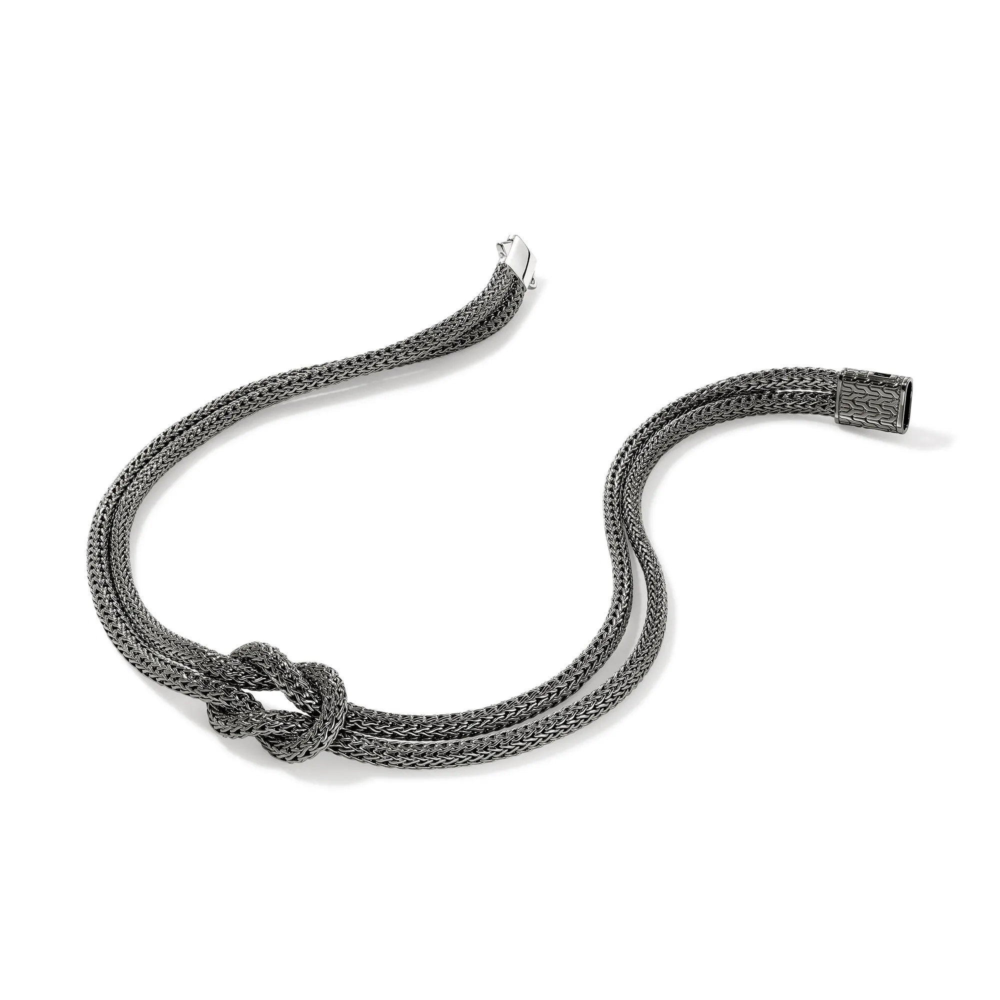 Love Knot Necklace, Dark Silver, 10MM|NB98778BRD sold by John Hardy product image thumbnail 3