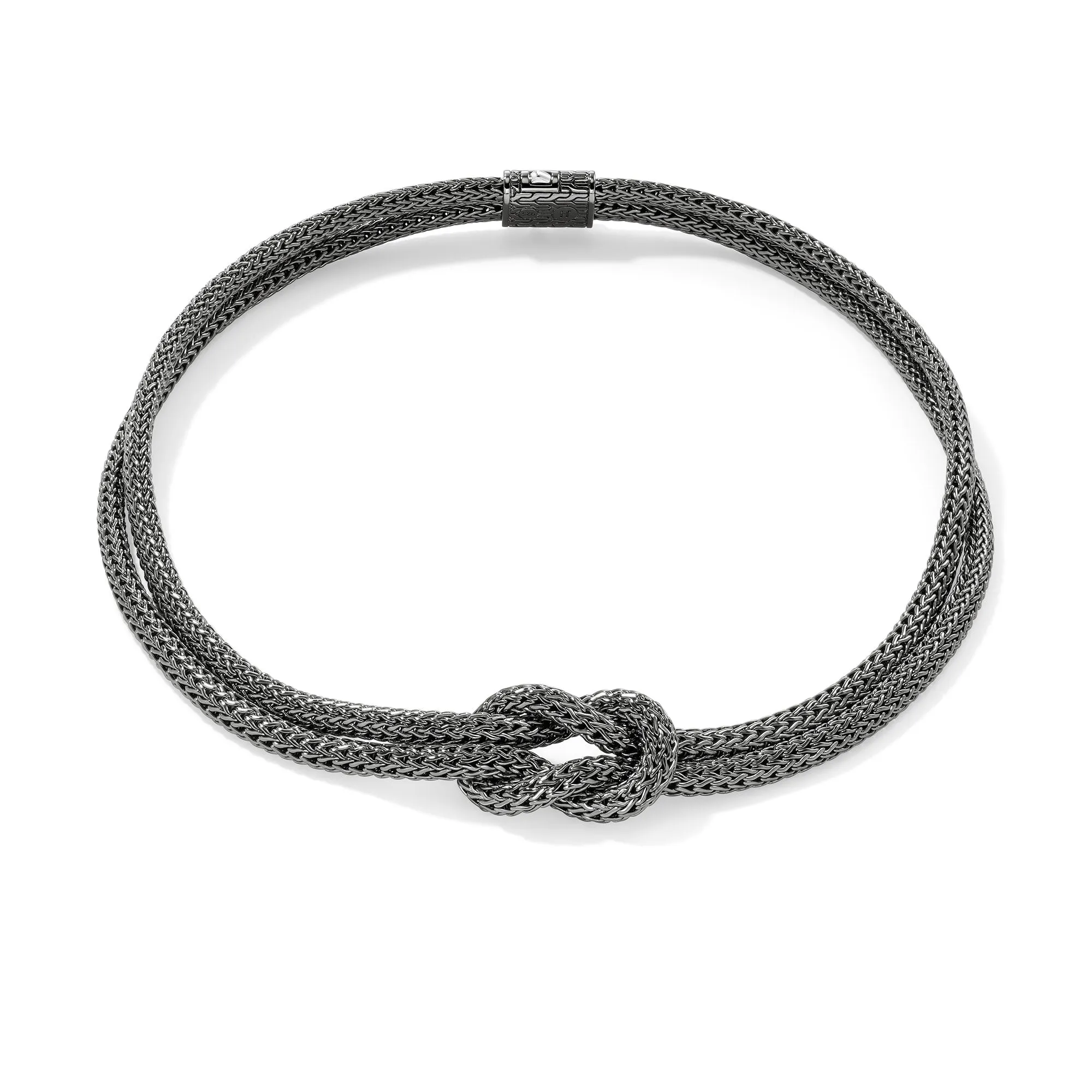 Love Knot Necklace, Dark Silver, 10MM|NB98778BRD sold by John Hardy product image thumbnail 4