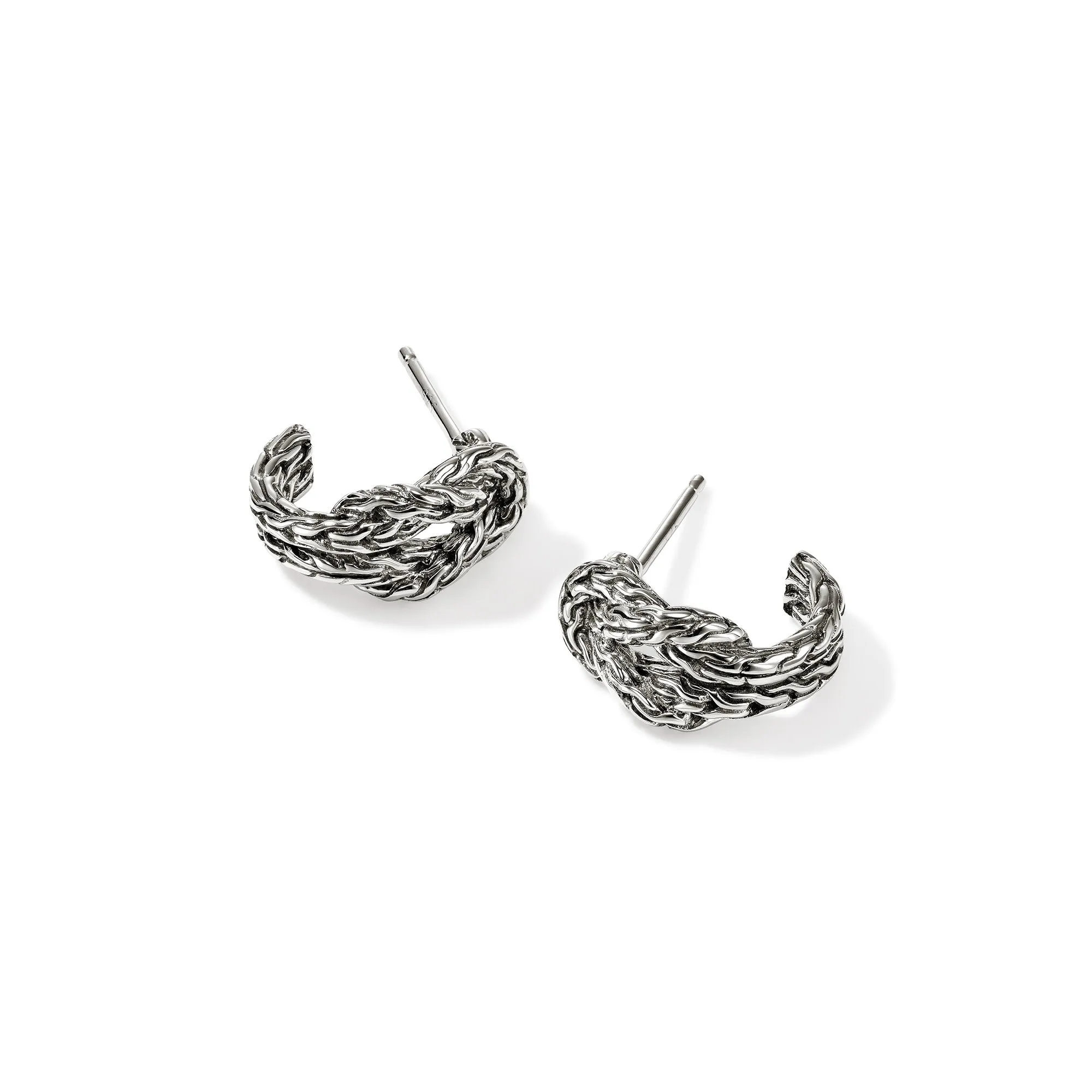 Love Knot Hoop Earring, Sterling Silver, 13MM|EB98782 sold by John Hardy product image thumbnail 3
