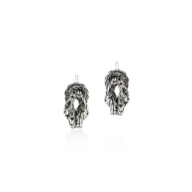 Love Knot Hoop Earring, Sterling Silver, 13MM|EB98782 sold by John Hardy