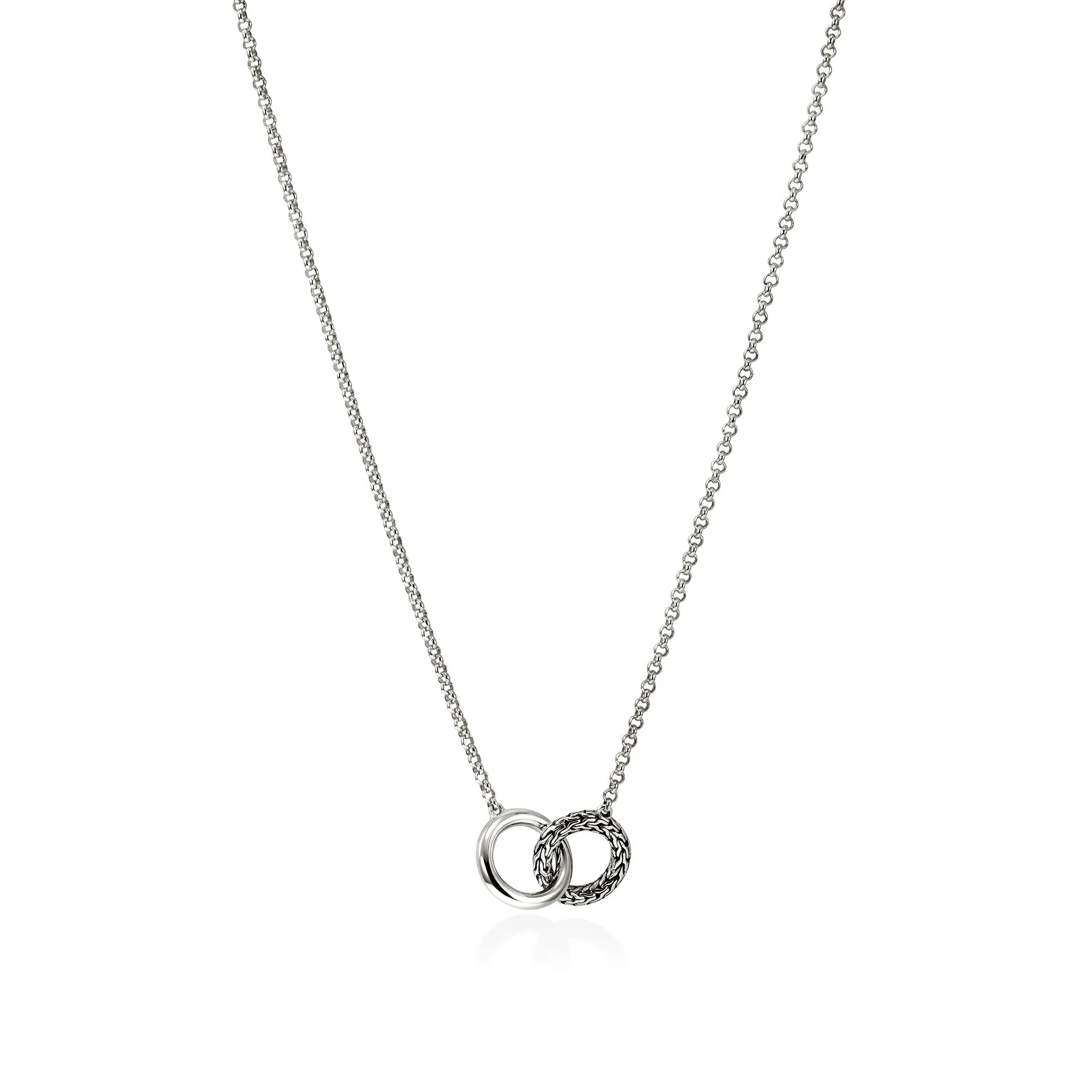 JH Essential Linked Necklace, Sterling Silver, 2MM|NB98707 sold by John Hardy product image thumbnail 4